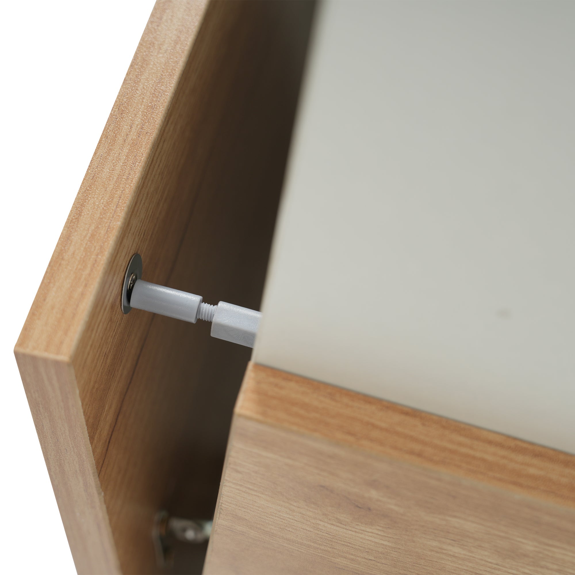 Logidon dressoir hoogglans wit 130x40x70 cm met opbergruimte