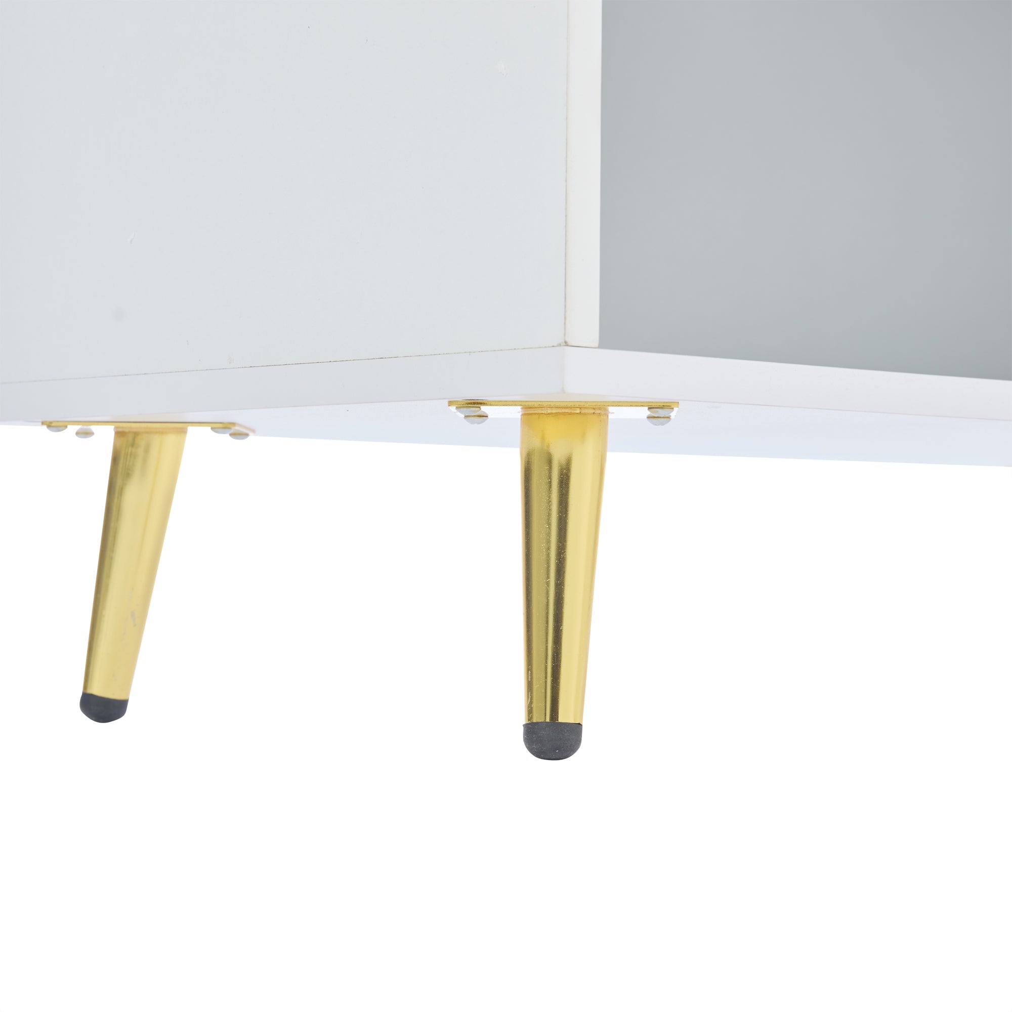 Logidon moderne schoenenkast wit MDF met deuren, 3 niveaus