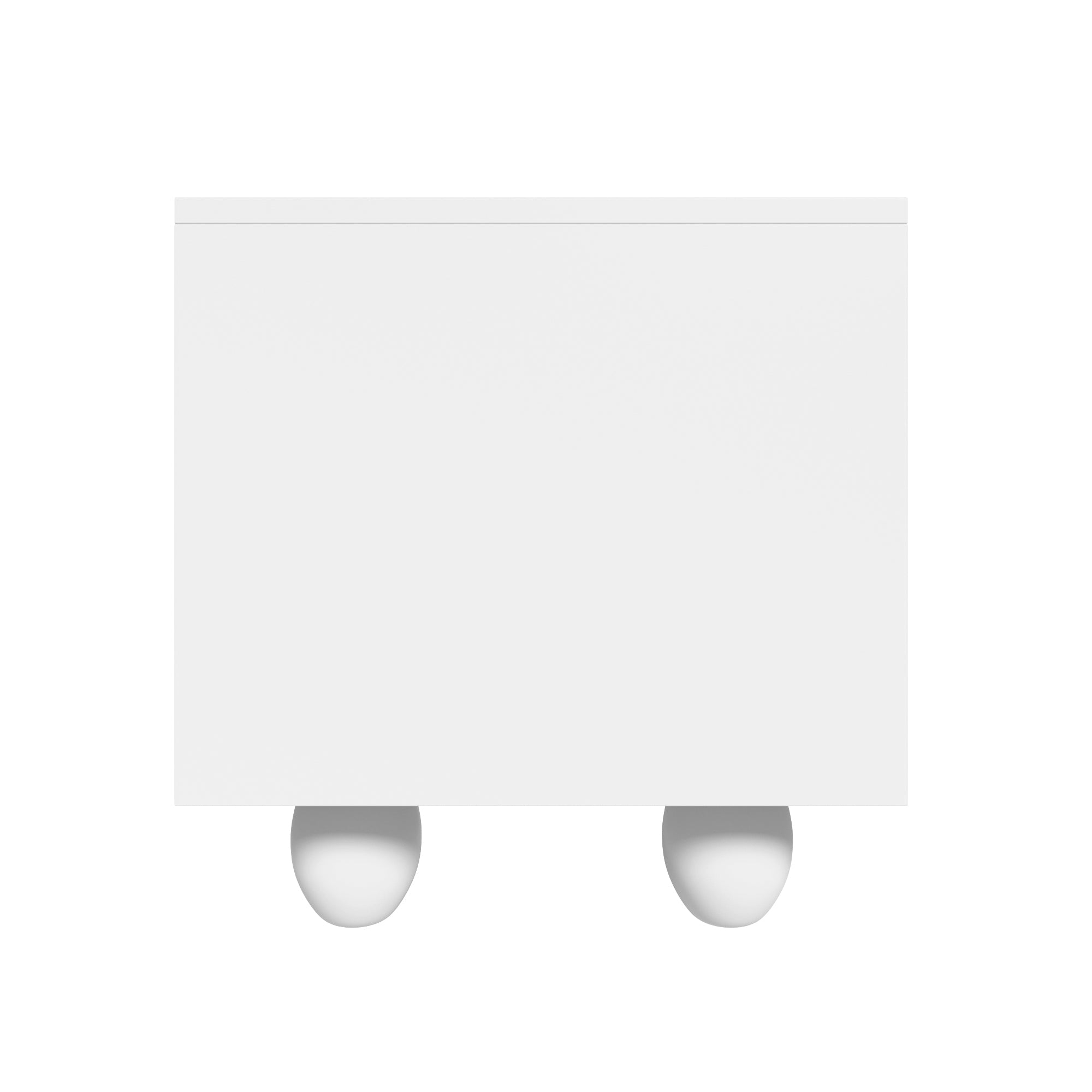 Logidon TV-meubel 180 cm wit met massief houten poten Minimalistisch