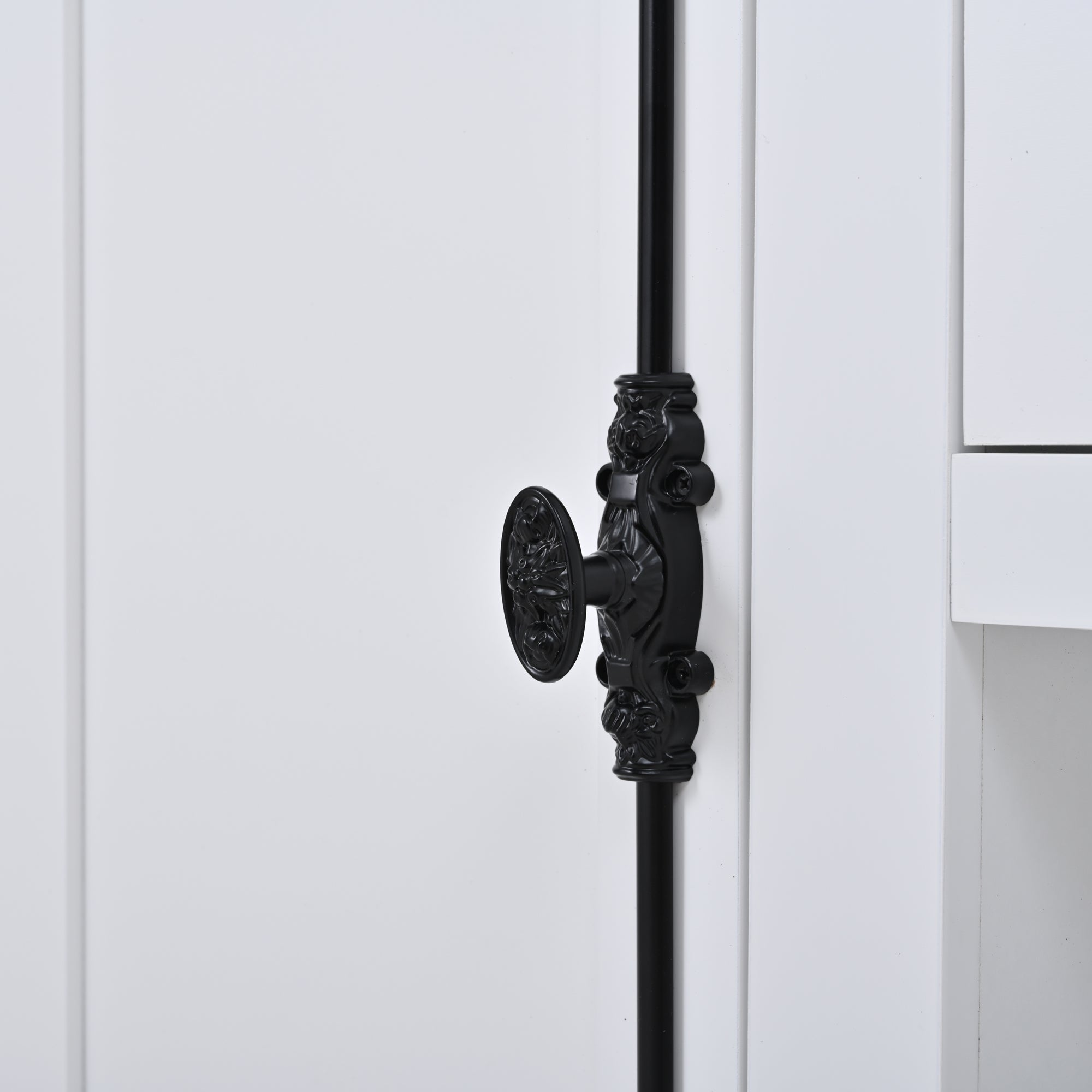 Logidon dressoir 130x35x70 cm wit 2 deuren, 1 lade, 3 wijnvakken