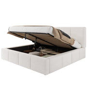 Logidon gestoffeerd bed 180x200 hydraulisch functioneel bed met opbergruimte