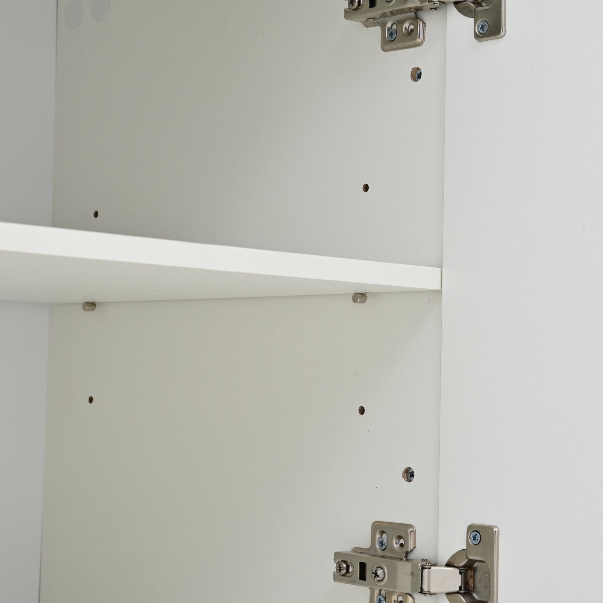 Logidon wit hoogglans dressoir 140x40x65 cm met LED verlichting