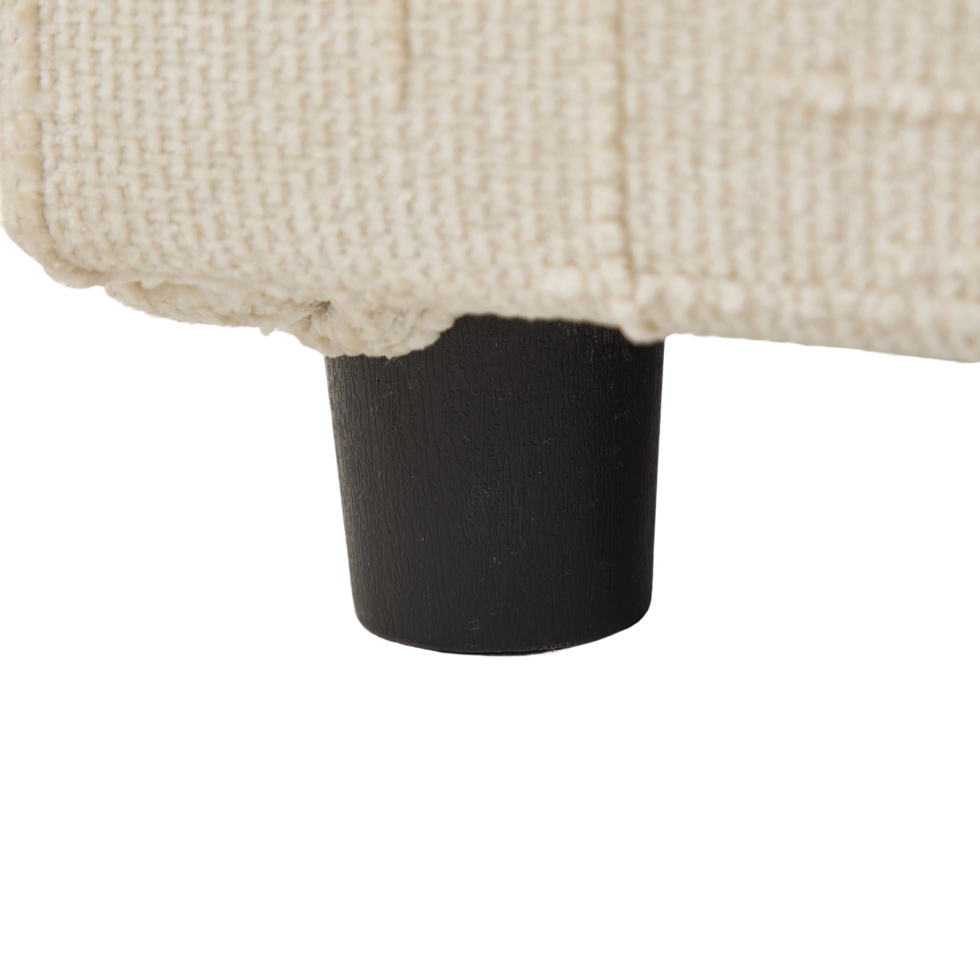 Logidon loungerstoel beige chenille met verstelbare rugleuning