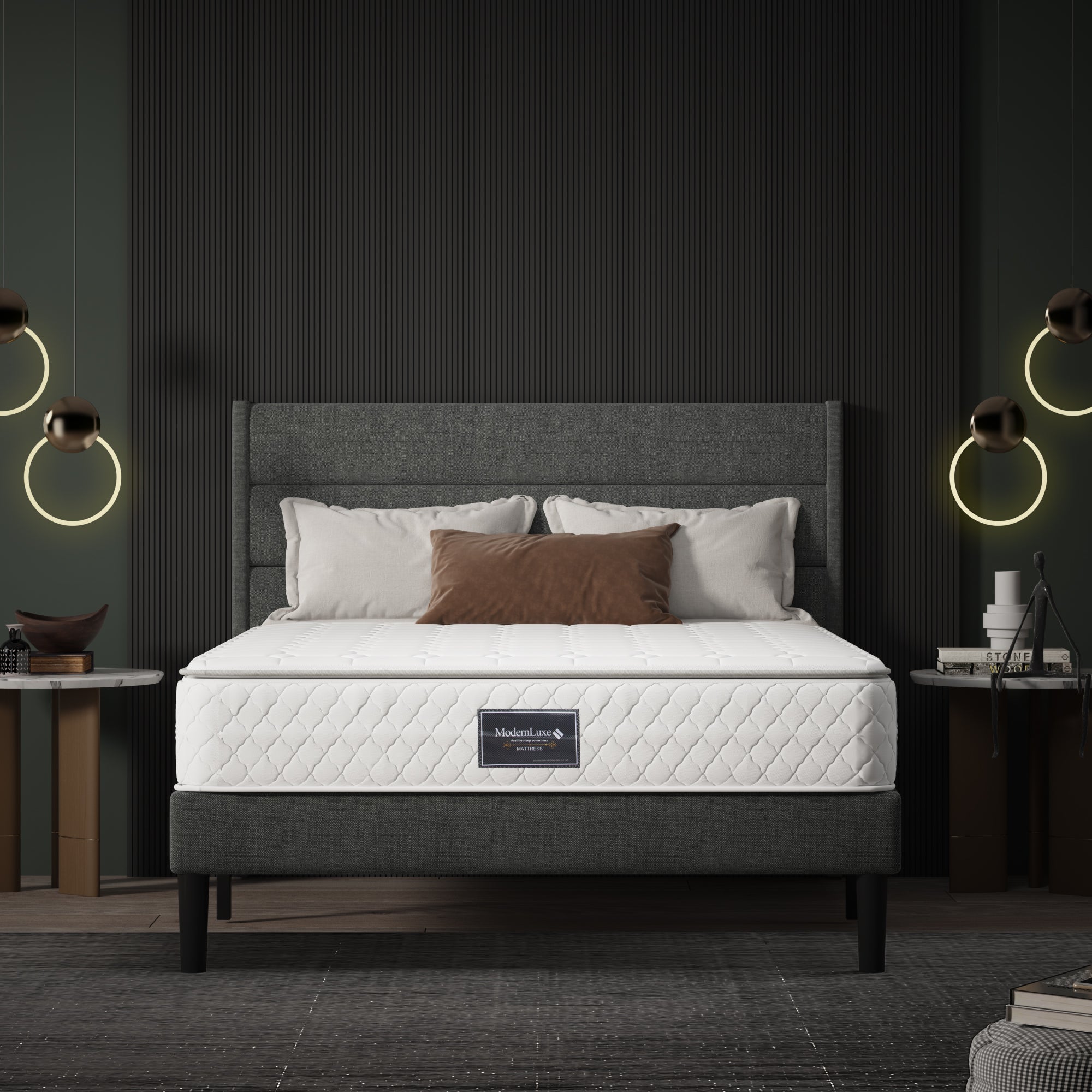 Logidon binnenveringsmatras 7 zones koudschuim 140x200 cm