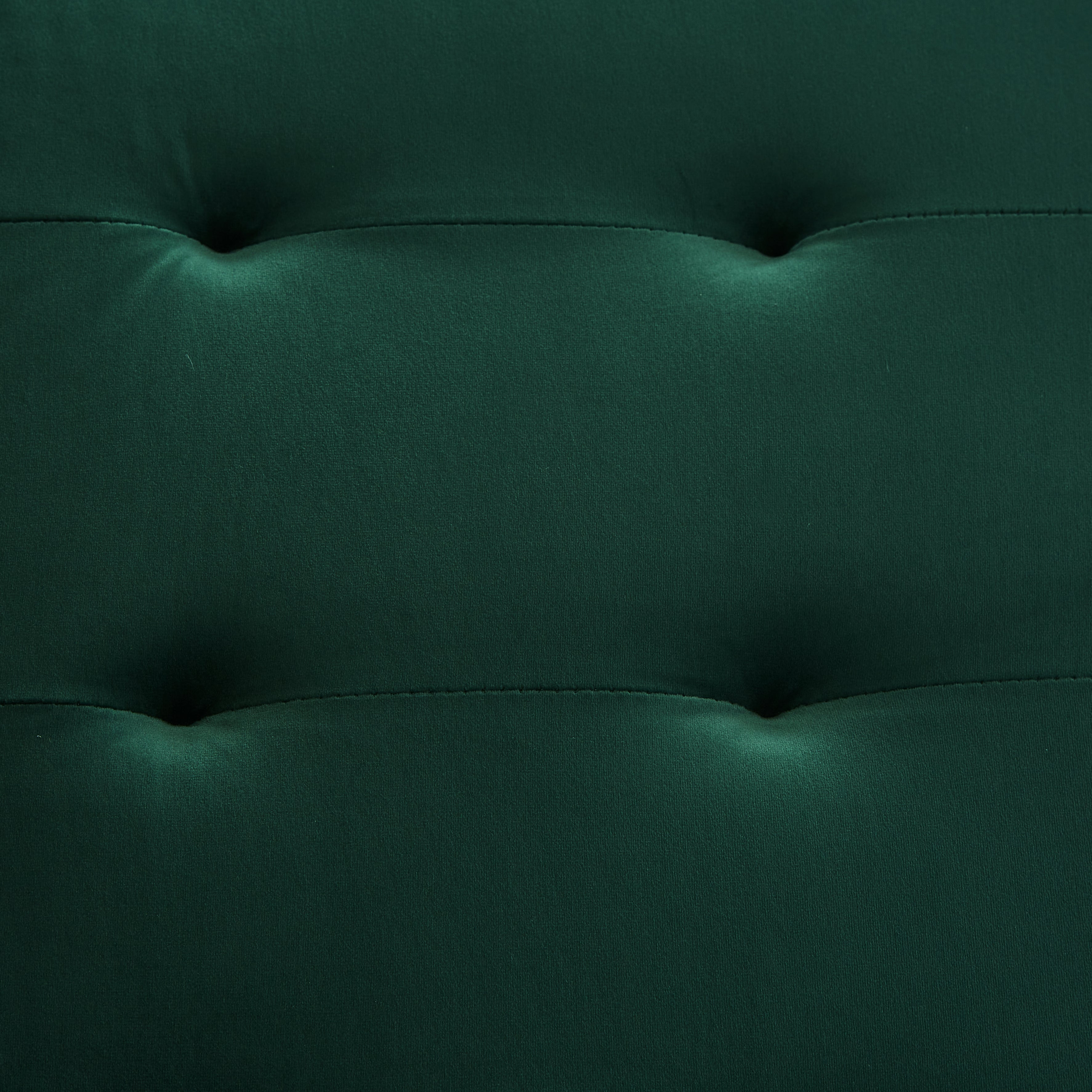 Logidon 2-in-1 tweezits slaapbank groen velours verstelbare rugleuning