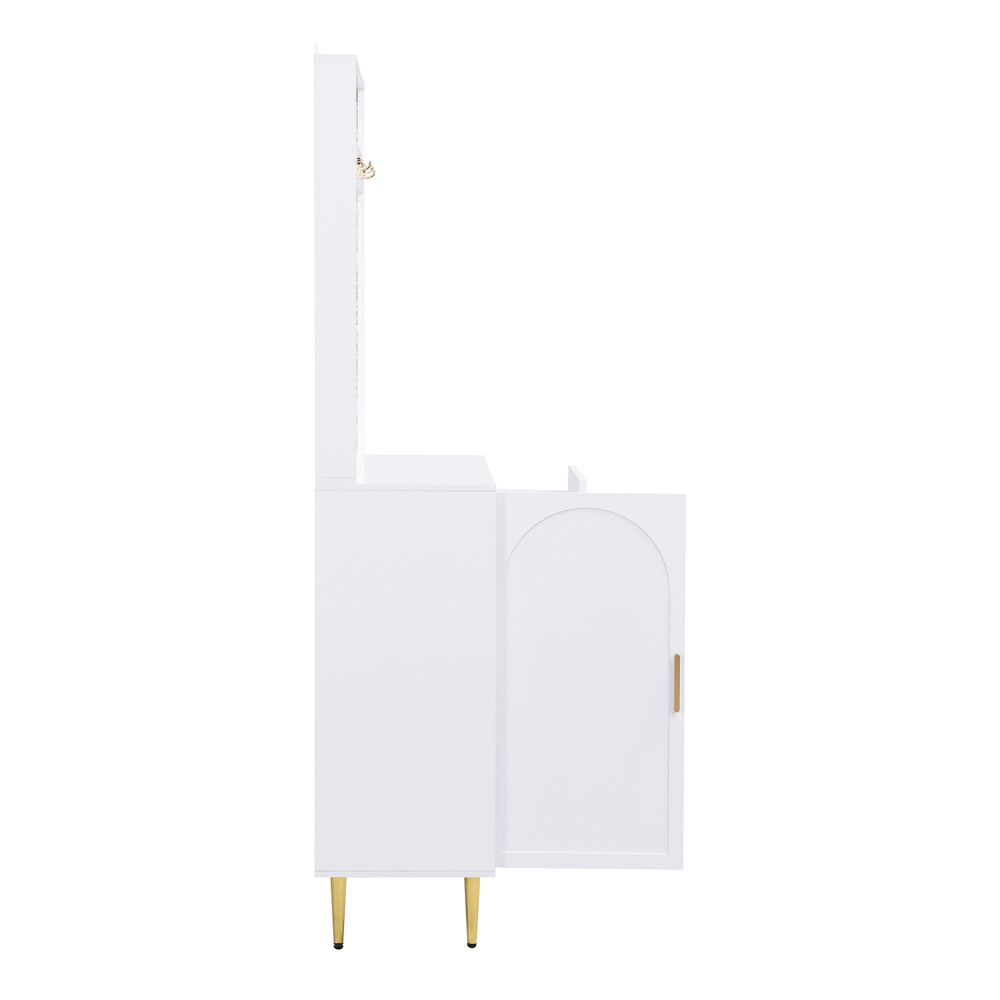 Logidon Kledingkastset Compact Wit MDF 80 x 175,5 x 35 cm
