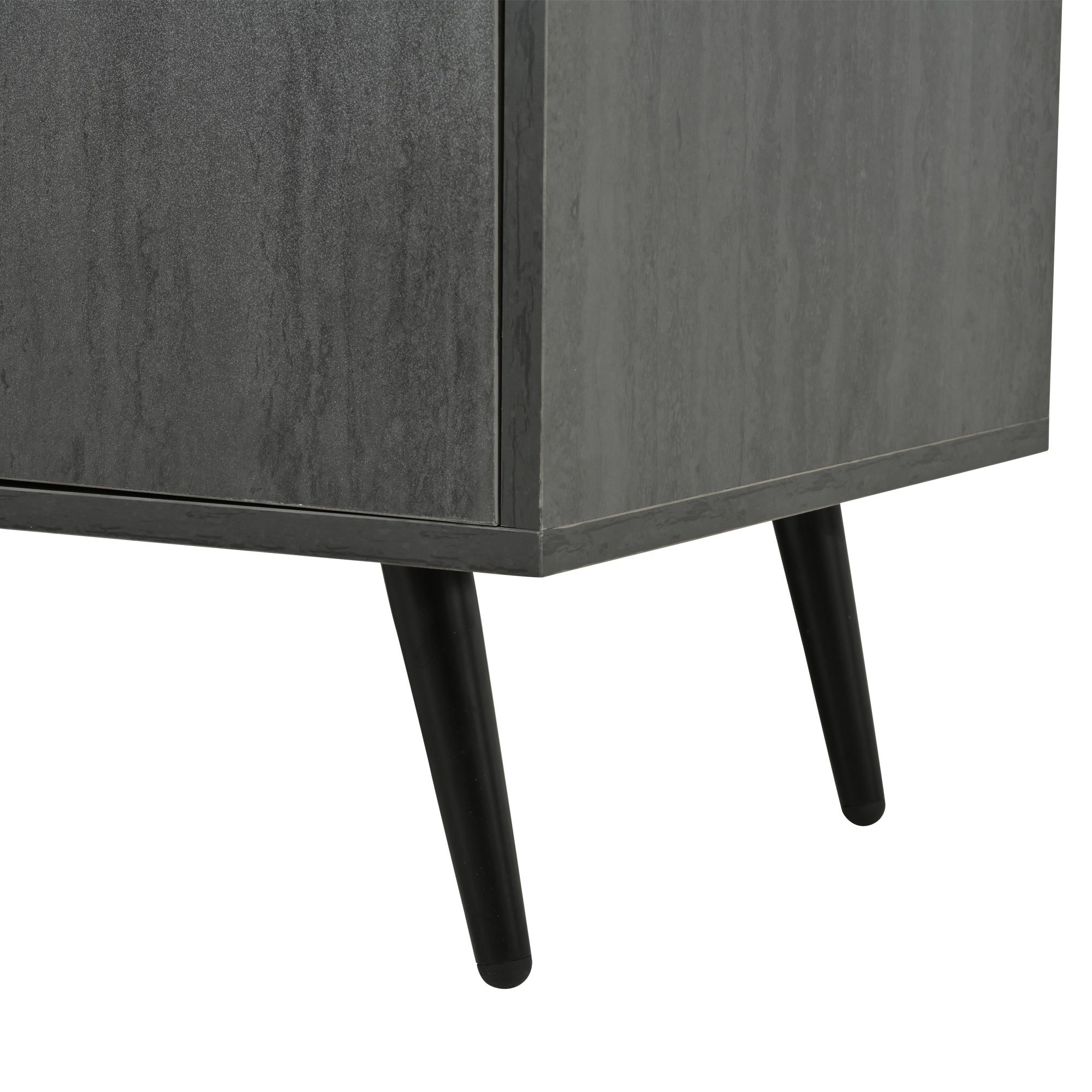 Logidon Elegant TV-meubel 200x40x55,5 cm grijze houtnerf