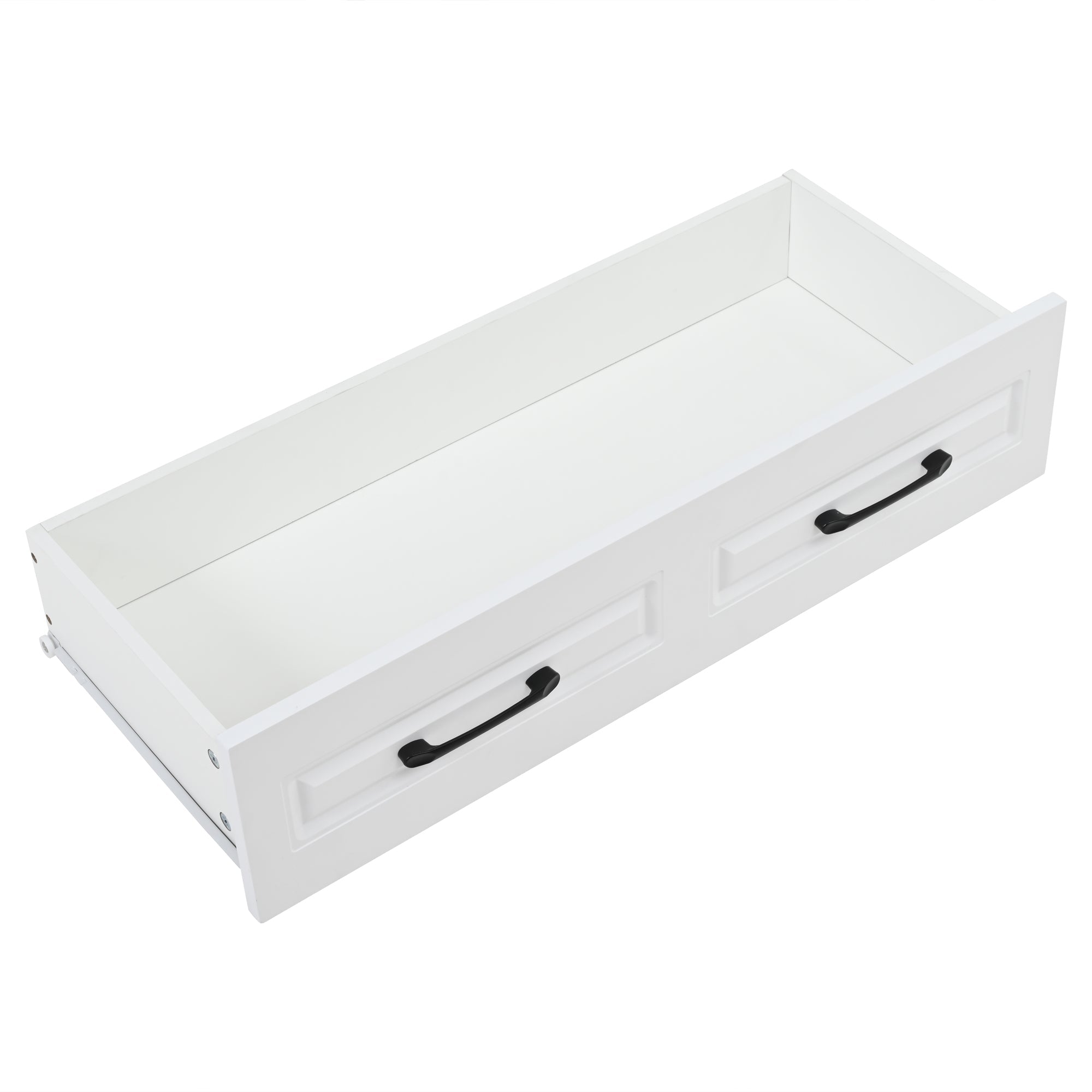 Logidon shoe cabinet white MDF 80 x 34 x 107.5 cm with 4 compartments and 1 drawer
