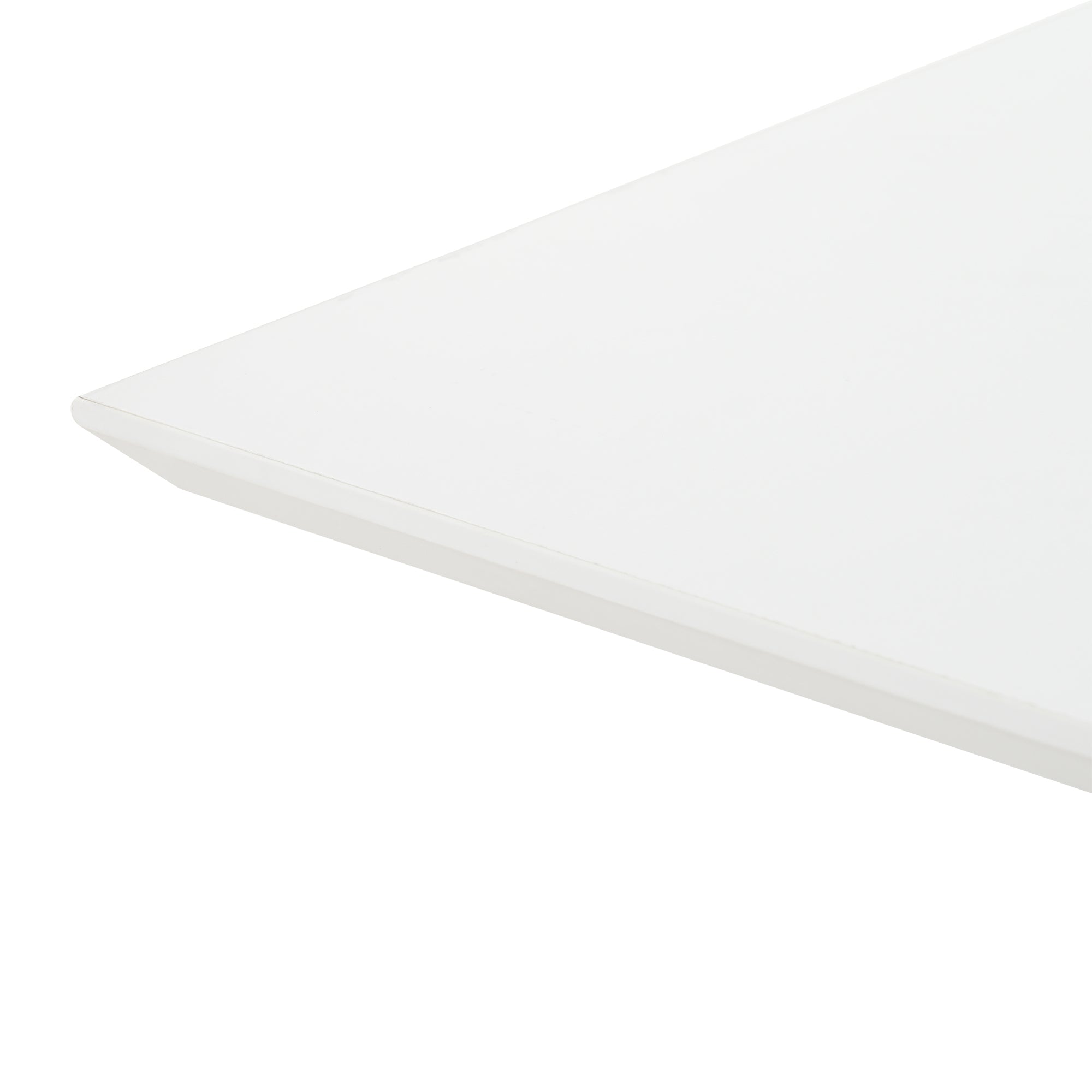 Logidon V-vorm salontafel wit hoogglans LED verlichting 100x50x46 cm