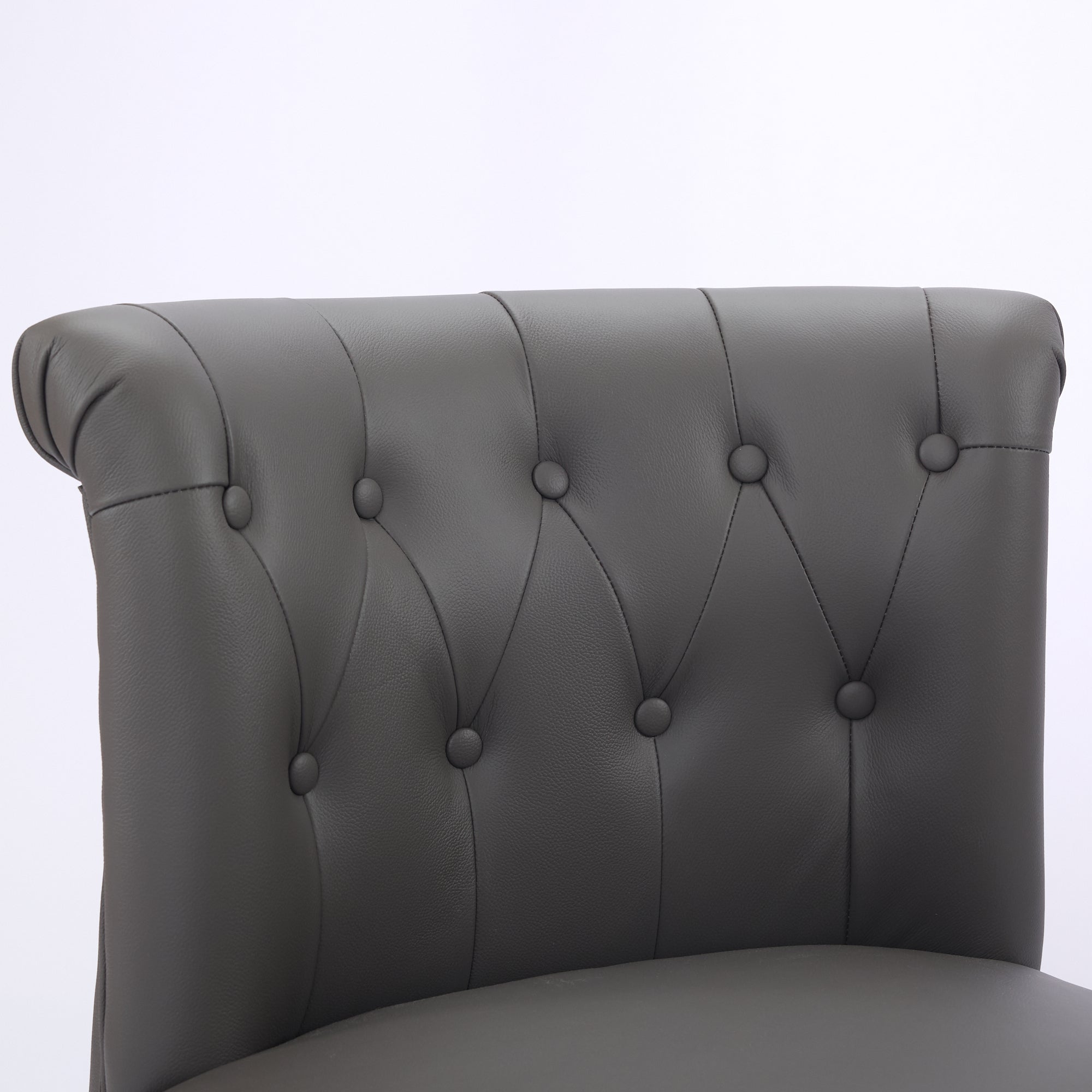 Logidon echt leren loungestoel grijze massief rubber houten poten