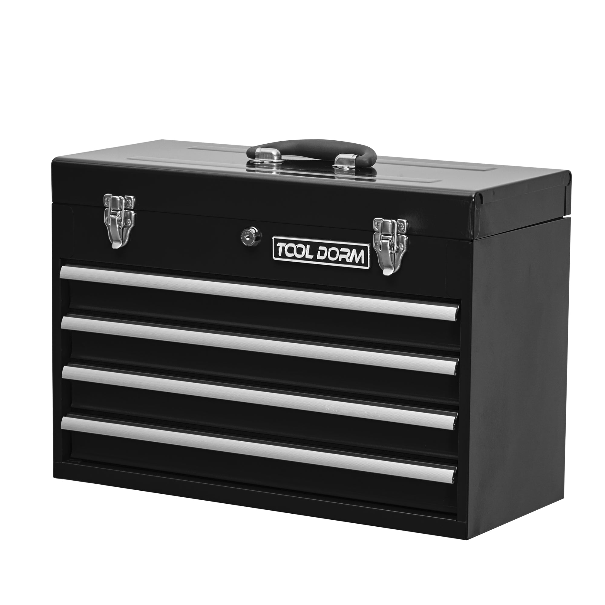 Logidon Metal Tool Box 20.3 Inch Four Drawers With Lock
