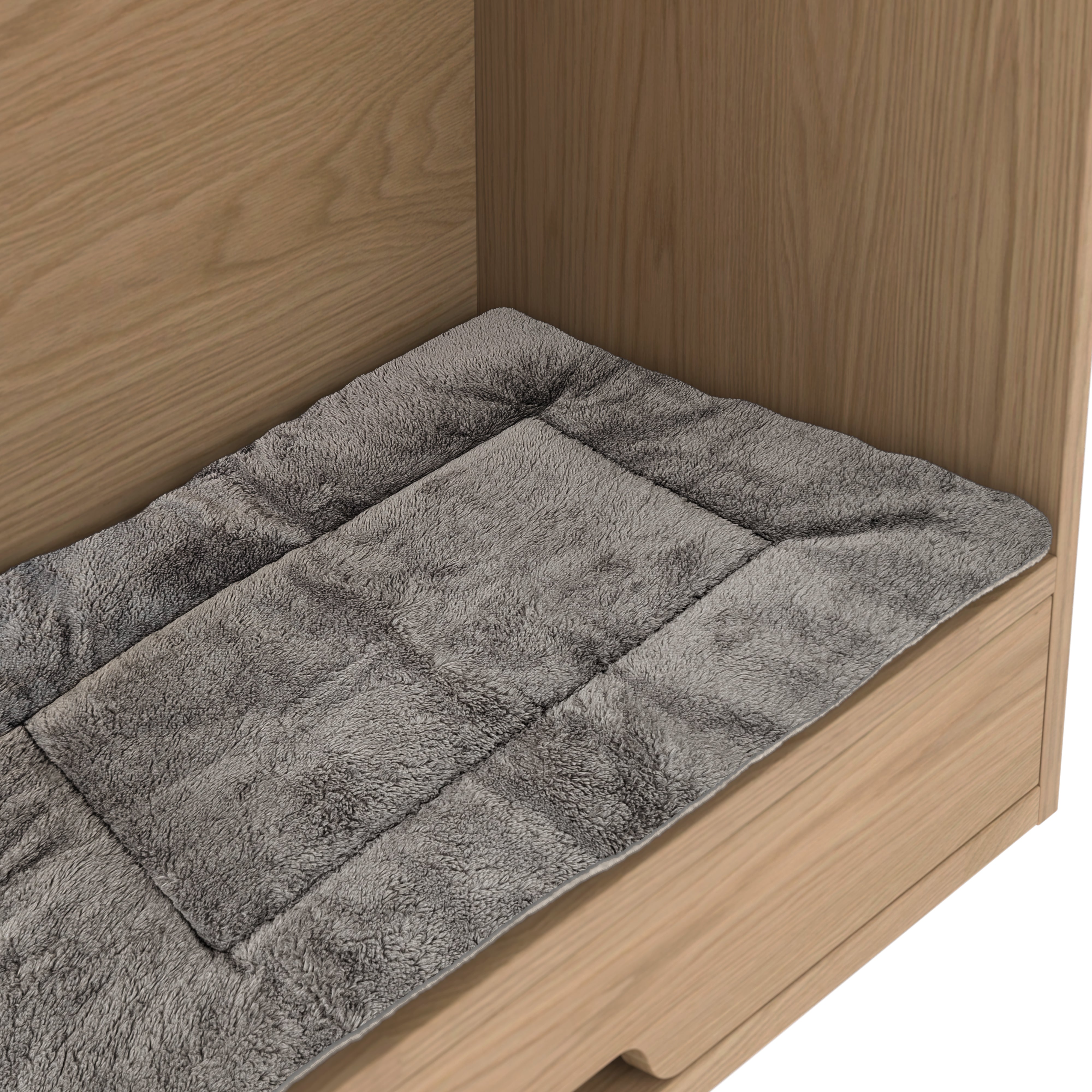 Logidon dierenkast eiken look 79x40x160 voerstation hondenmand