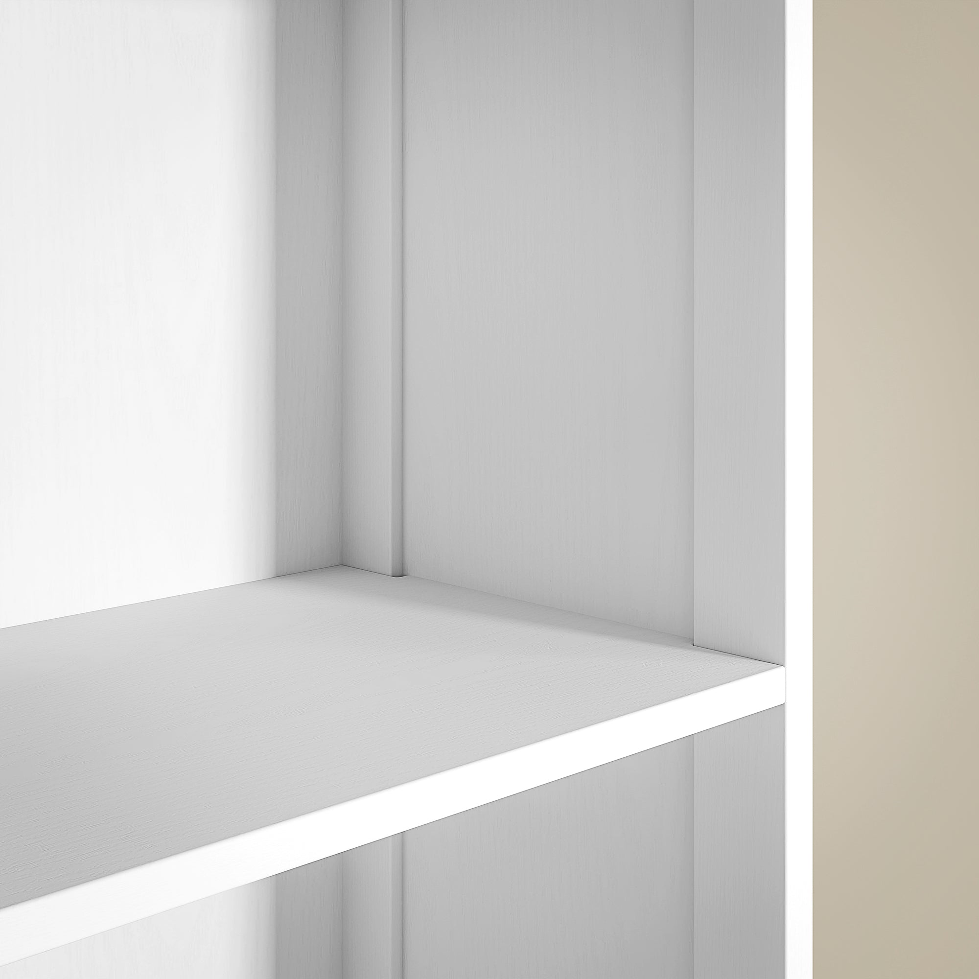 Logidon tall bathroom cabinet white 3 shelves, 1 drawer 34x24x170.5 cm