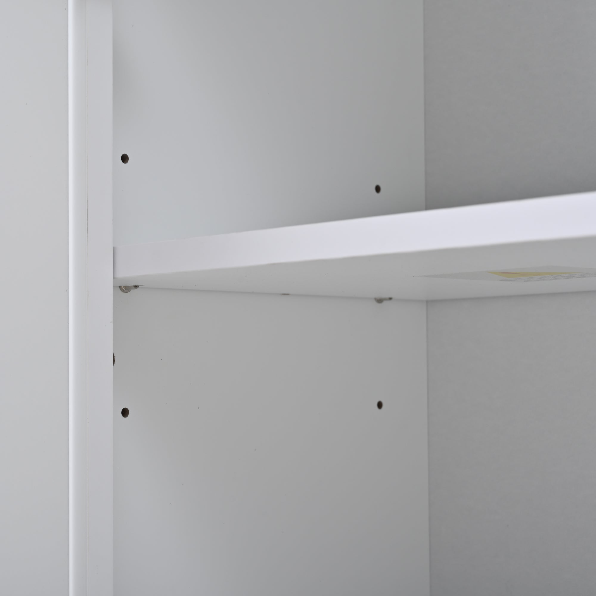 Logidon dressoir 130x35x70 cm wit 2 deuren, 1 lade, 3 wijnvakken