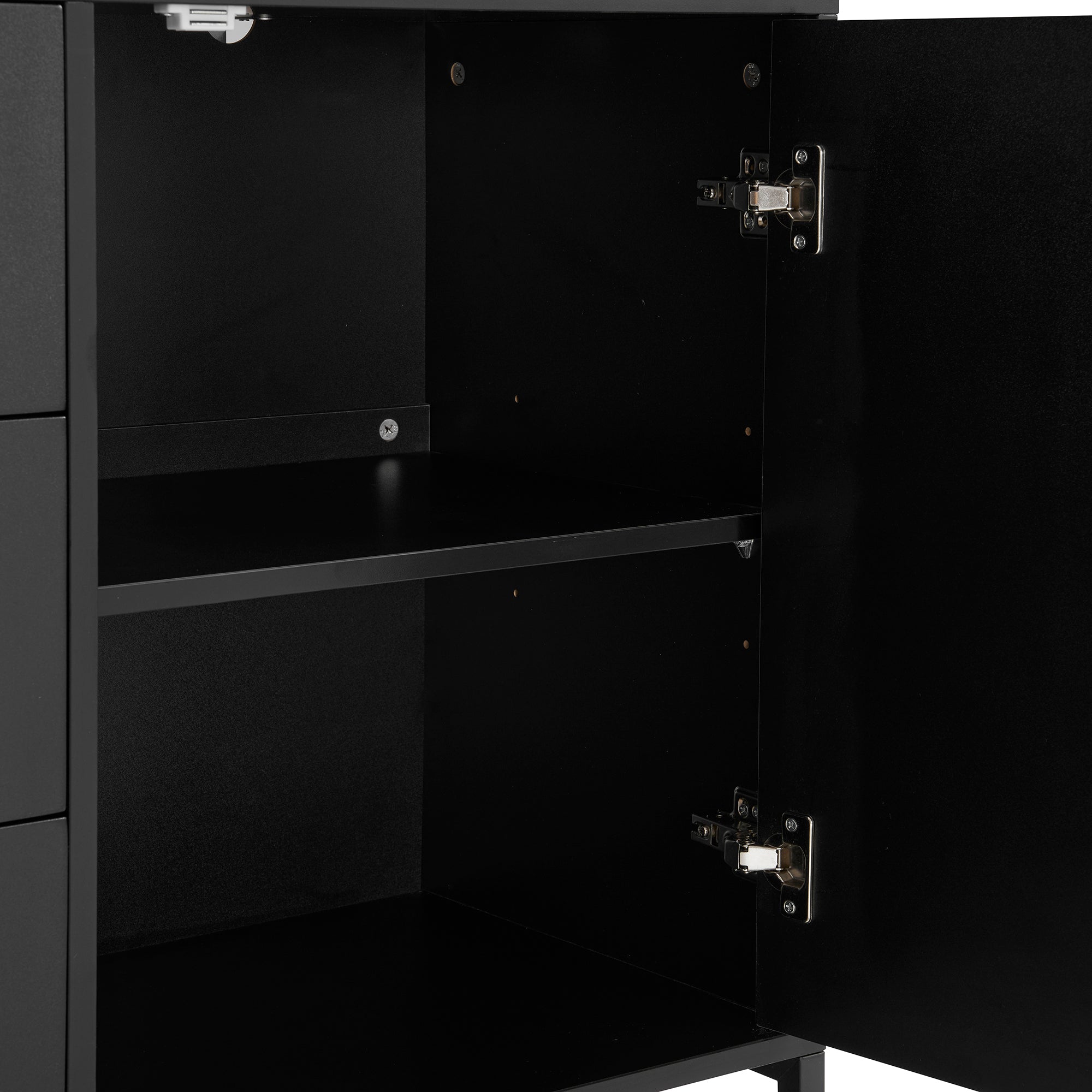 Logidon dressoir met visgraatmotief, 2 deuren en 3 lades
