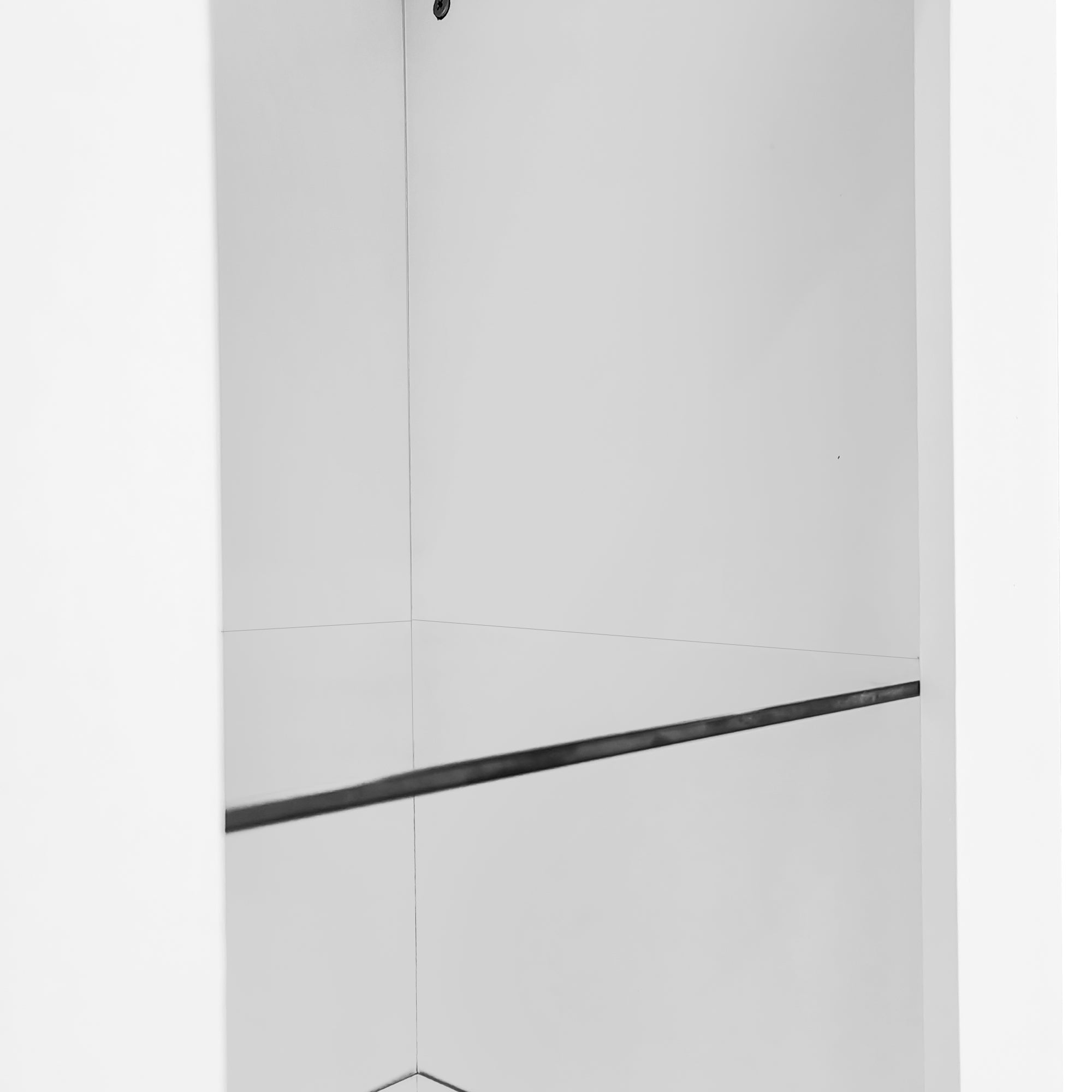 Logidon Modern Wit Buffet Hoogglans Glazen Frontplanken 95x35x83 cm