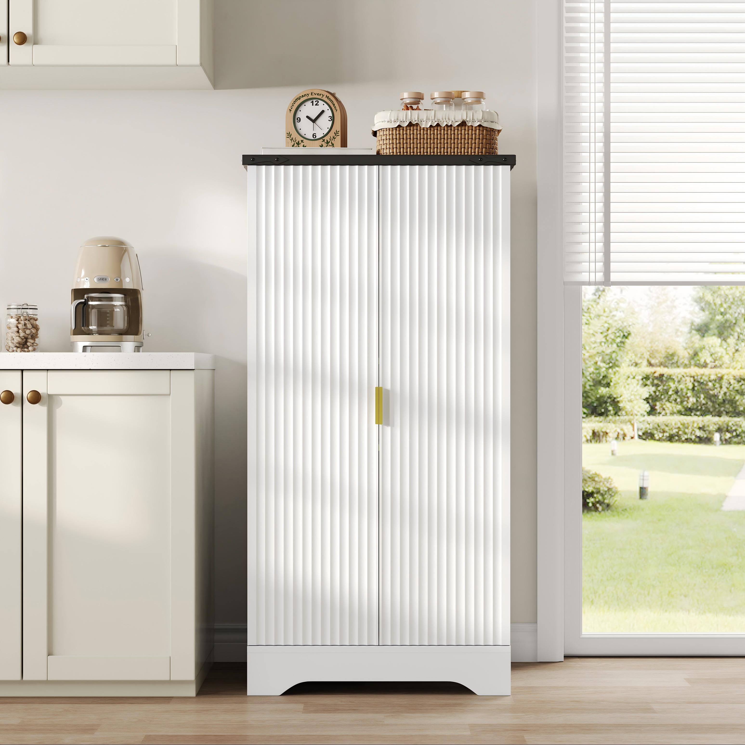 Logidon keukenkast wit met LED sensorlicht 120x60,5x40 cm