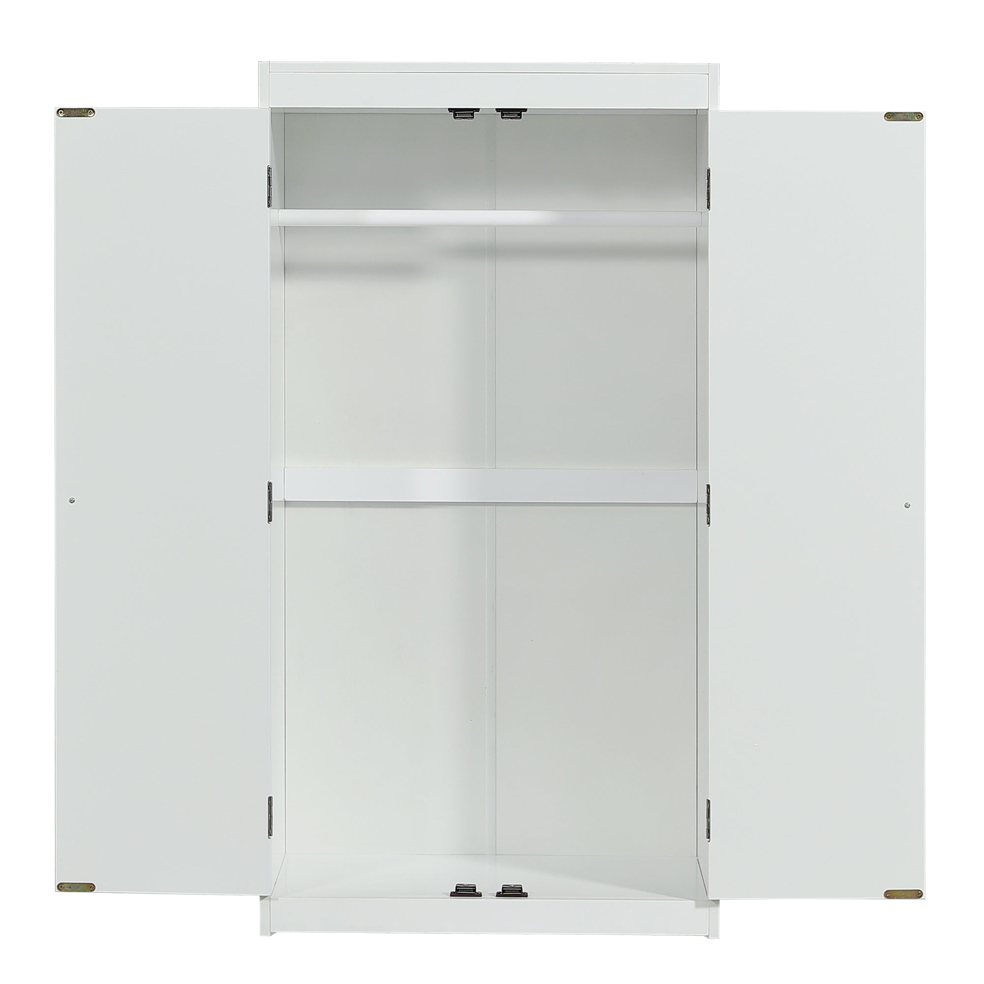 Logidon stapelbed kinderbed met tafel en kledingkast 90x200 wit