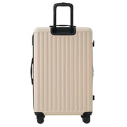 Logidon hardcase beige met expansielaag 4 wielen TSA