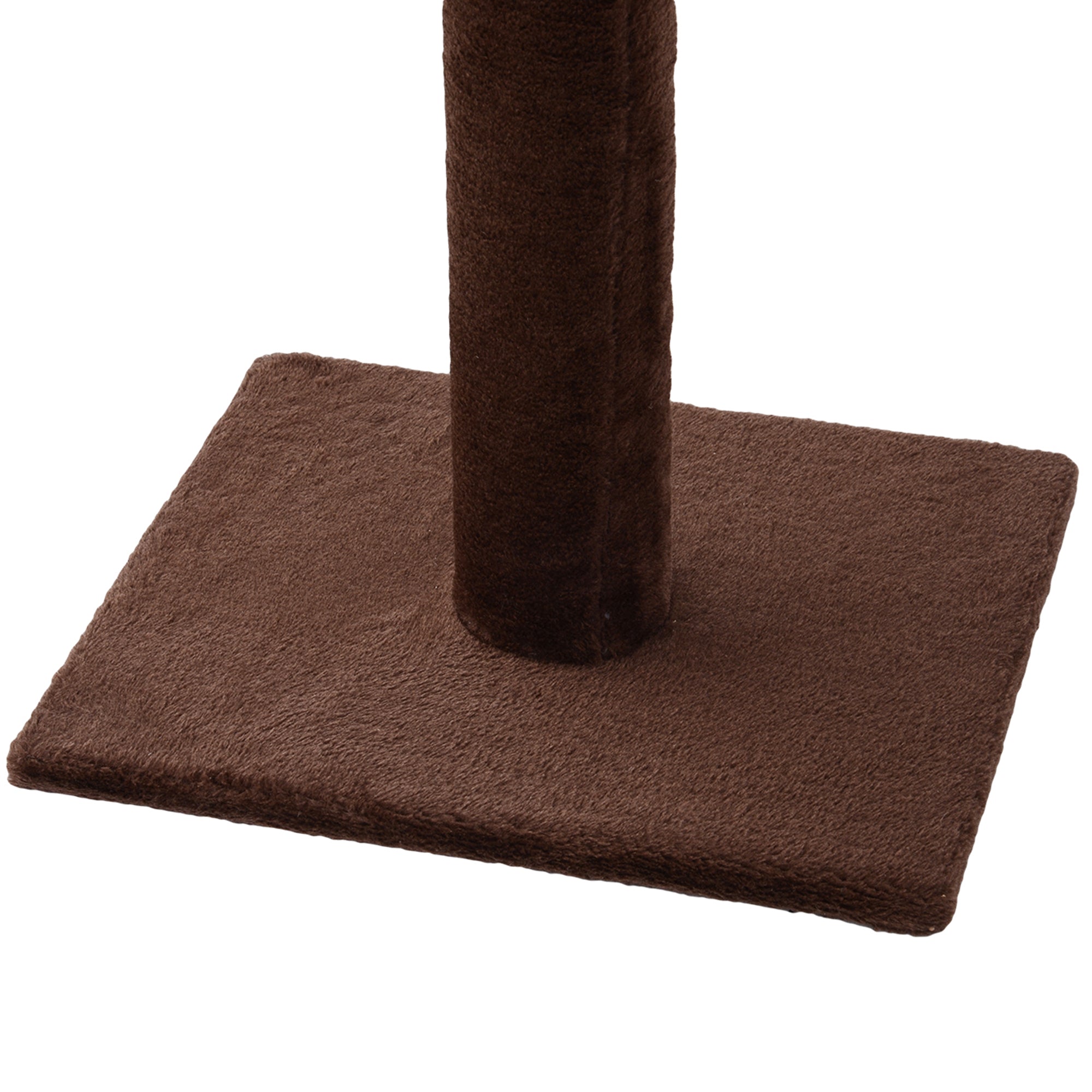 Logidon Plafondhoge Krabpaal Bruin In Hoogte Verstelbaar 230-260 cm