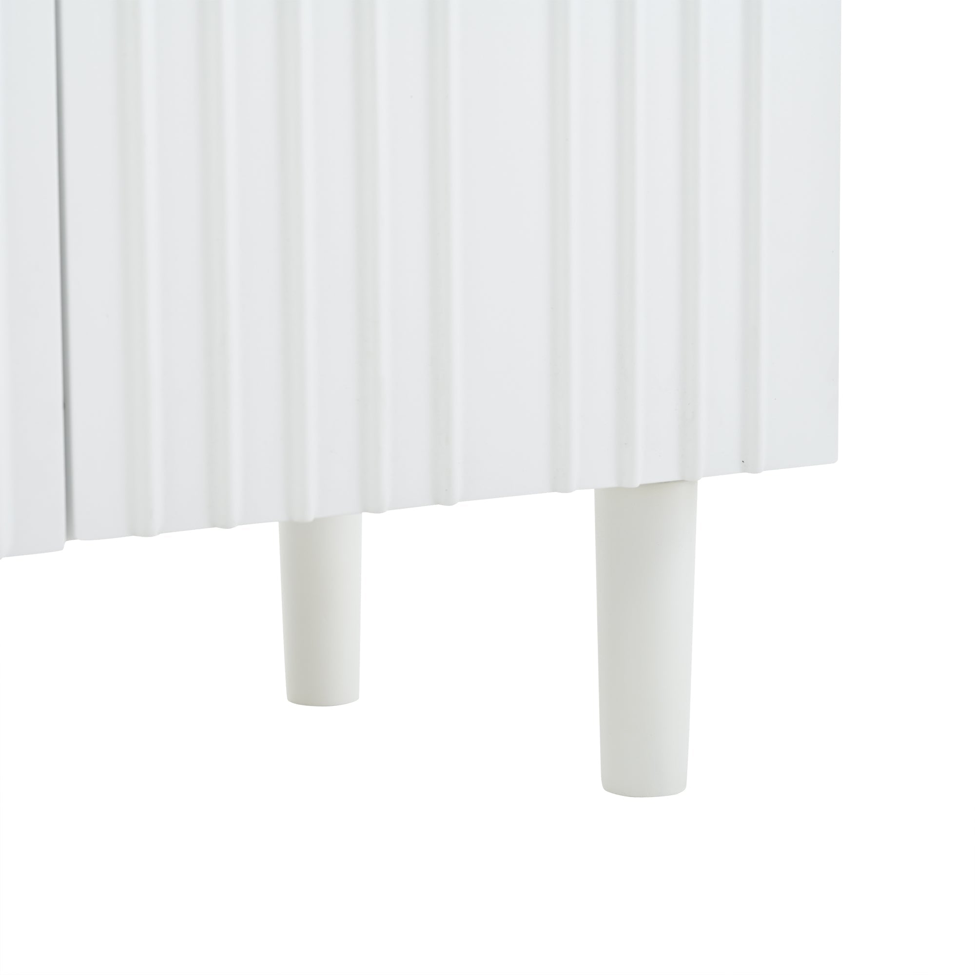 Logidon Dressoir 120x38,5x79 cm Wit MDF met 3 deuren