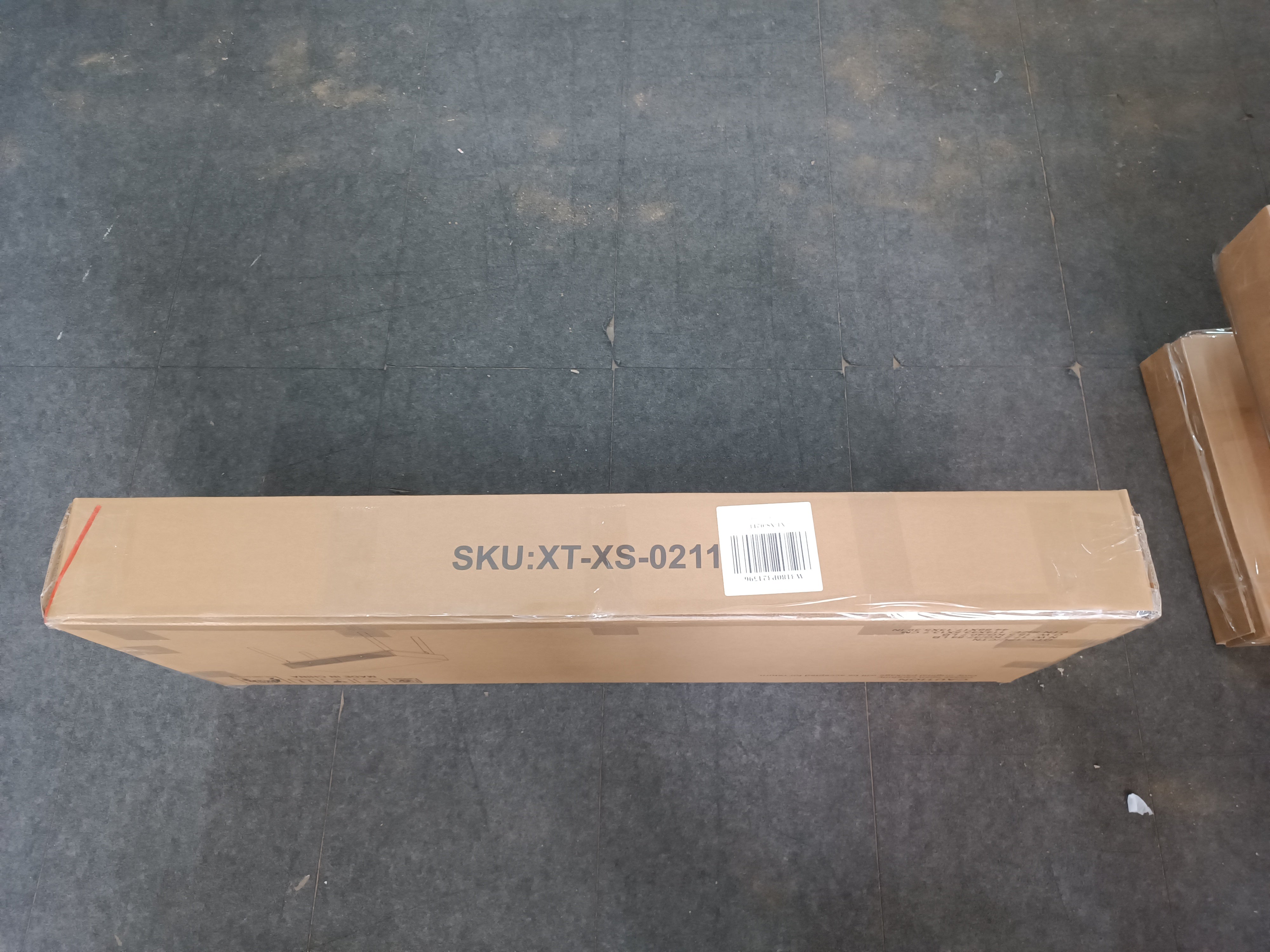 Logidon Consoletafel Walnoot 100x35x80 cm met Twee Laden