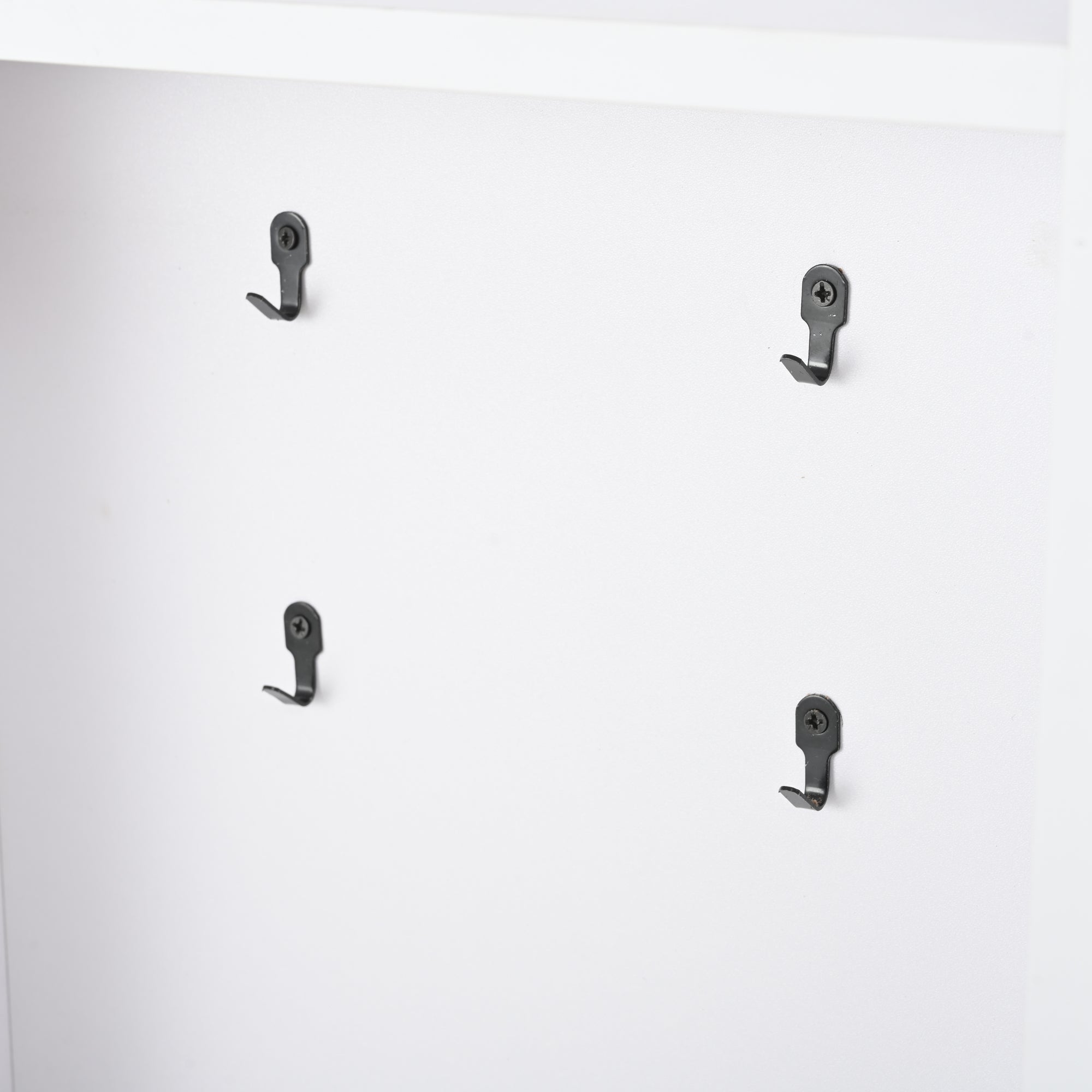 Logidon Kledingkast 6in1 Wit 100x30x180 cm Schoenenbankopberger