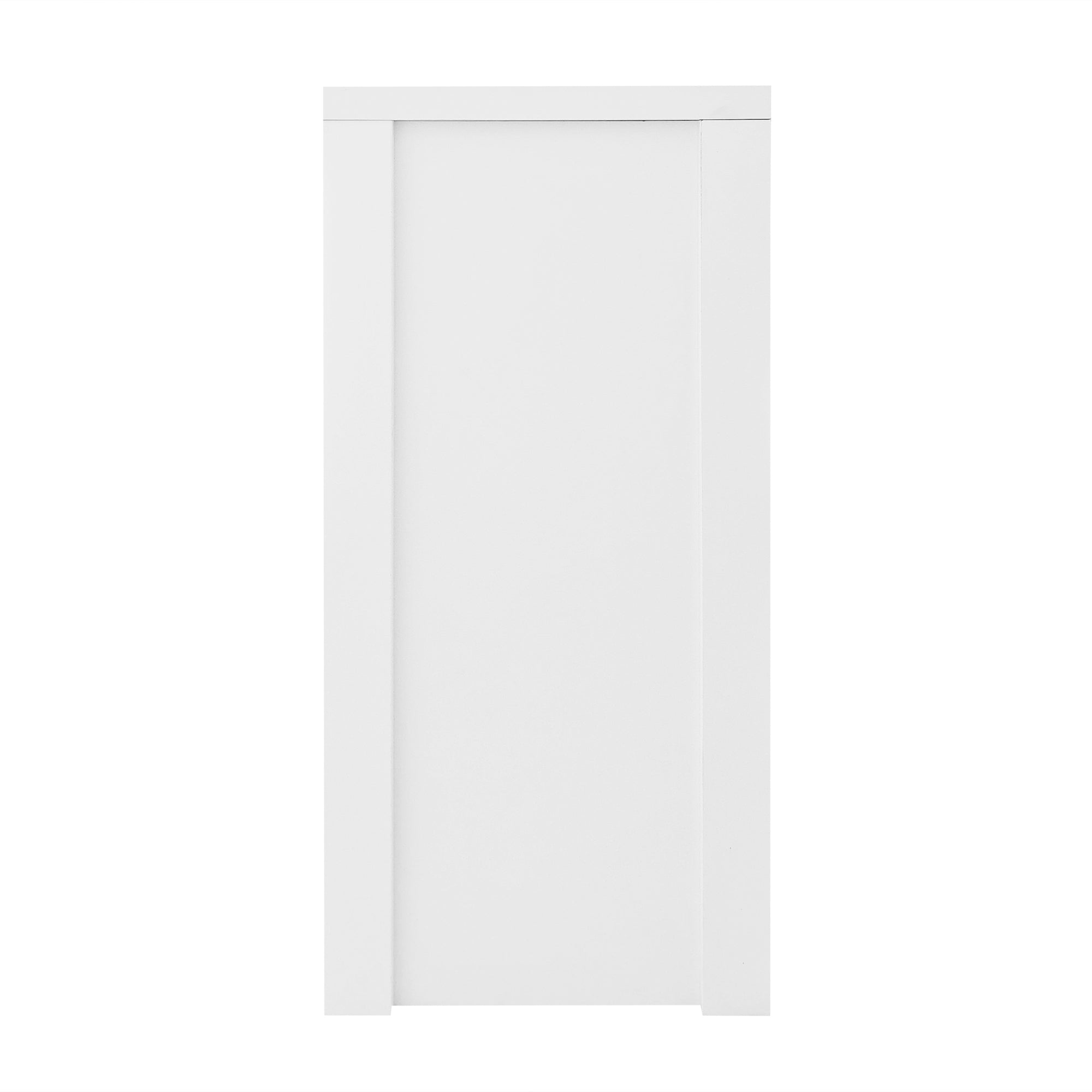 Logidon wit dressoir met gouden handgrepen en verstelbare planken