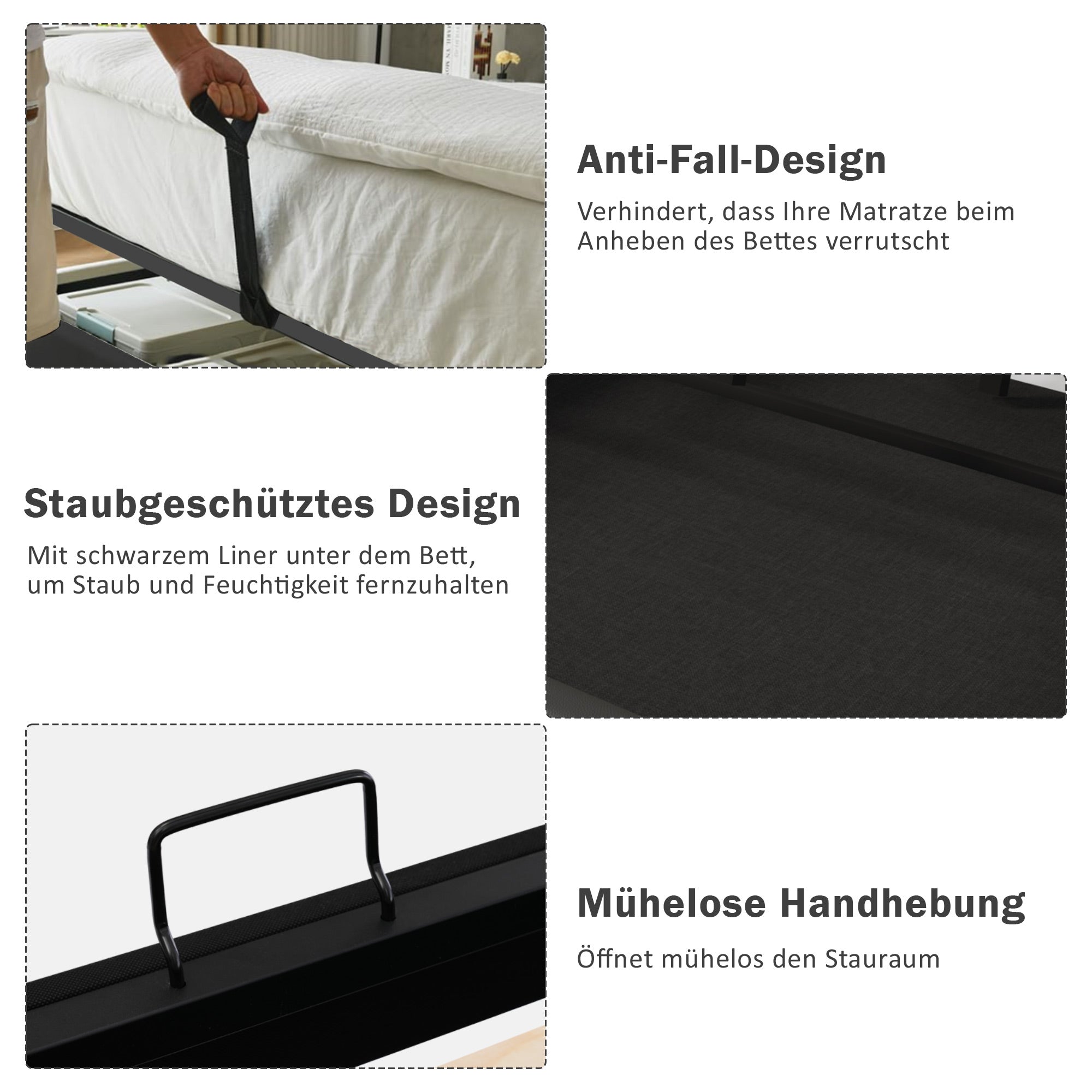 Logidon gestoffeerd bed kinderbed roze 90x200 cm met matras