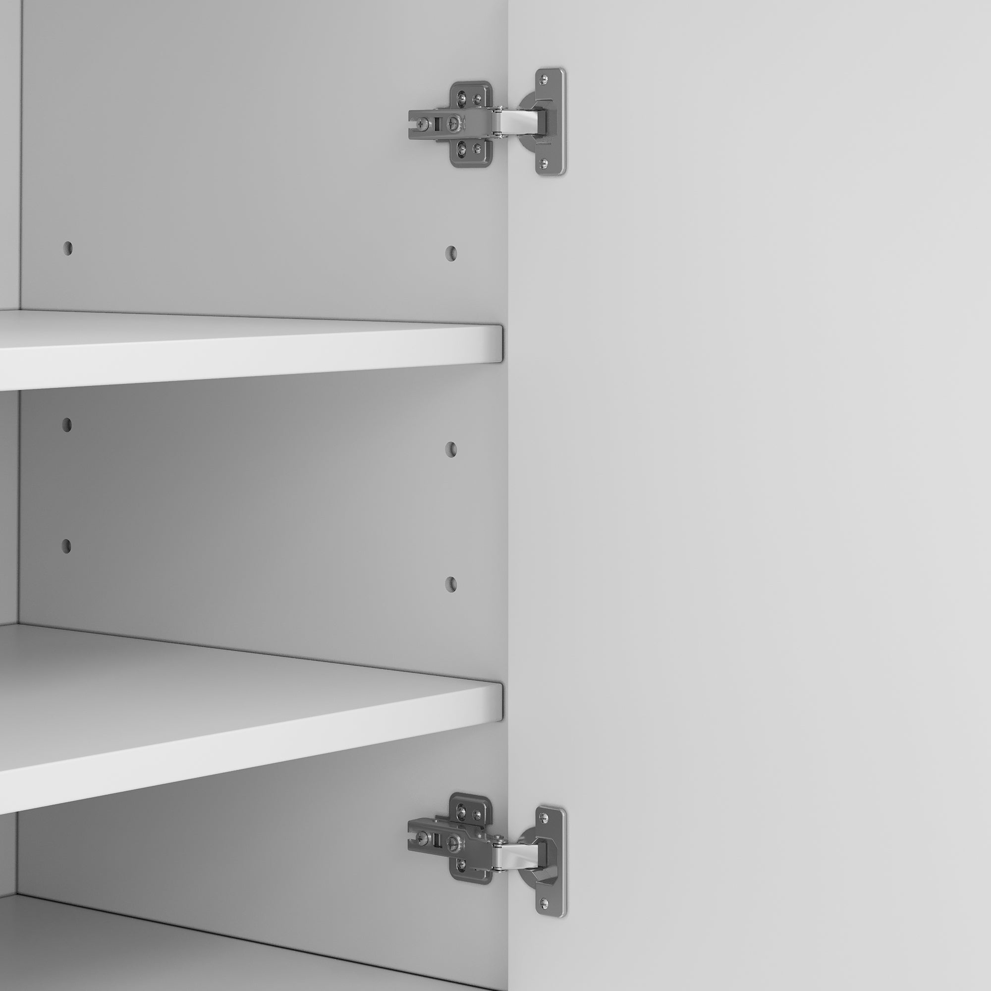 Logidon schoenenkast wit LED verlichting verstelbare planken 105x39,5x100,5 cm