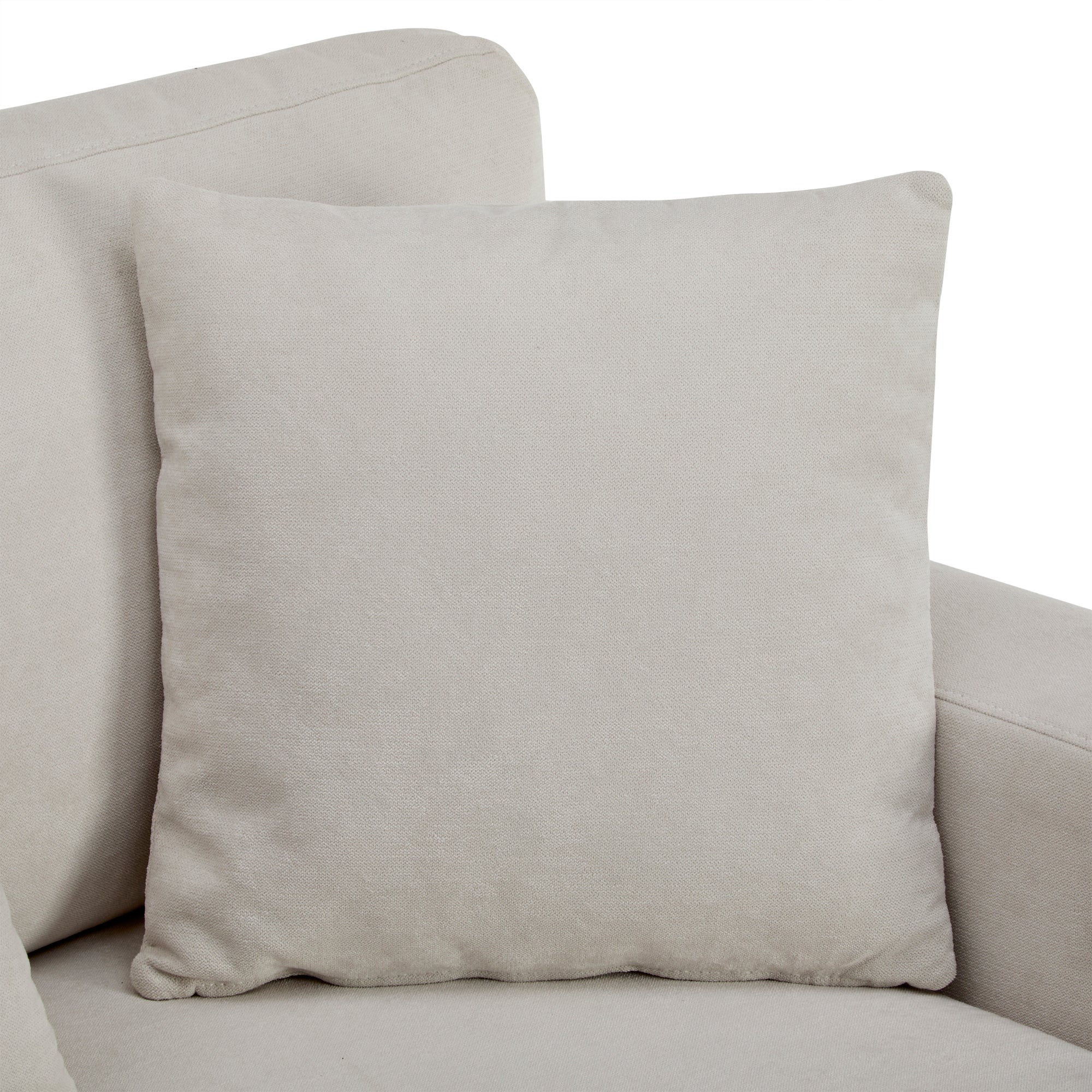 Logidon corner sofa bed L-shape extendable beige with bed box shelf