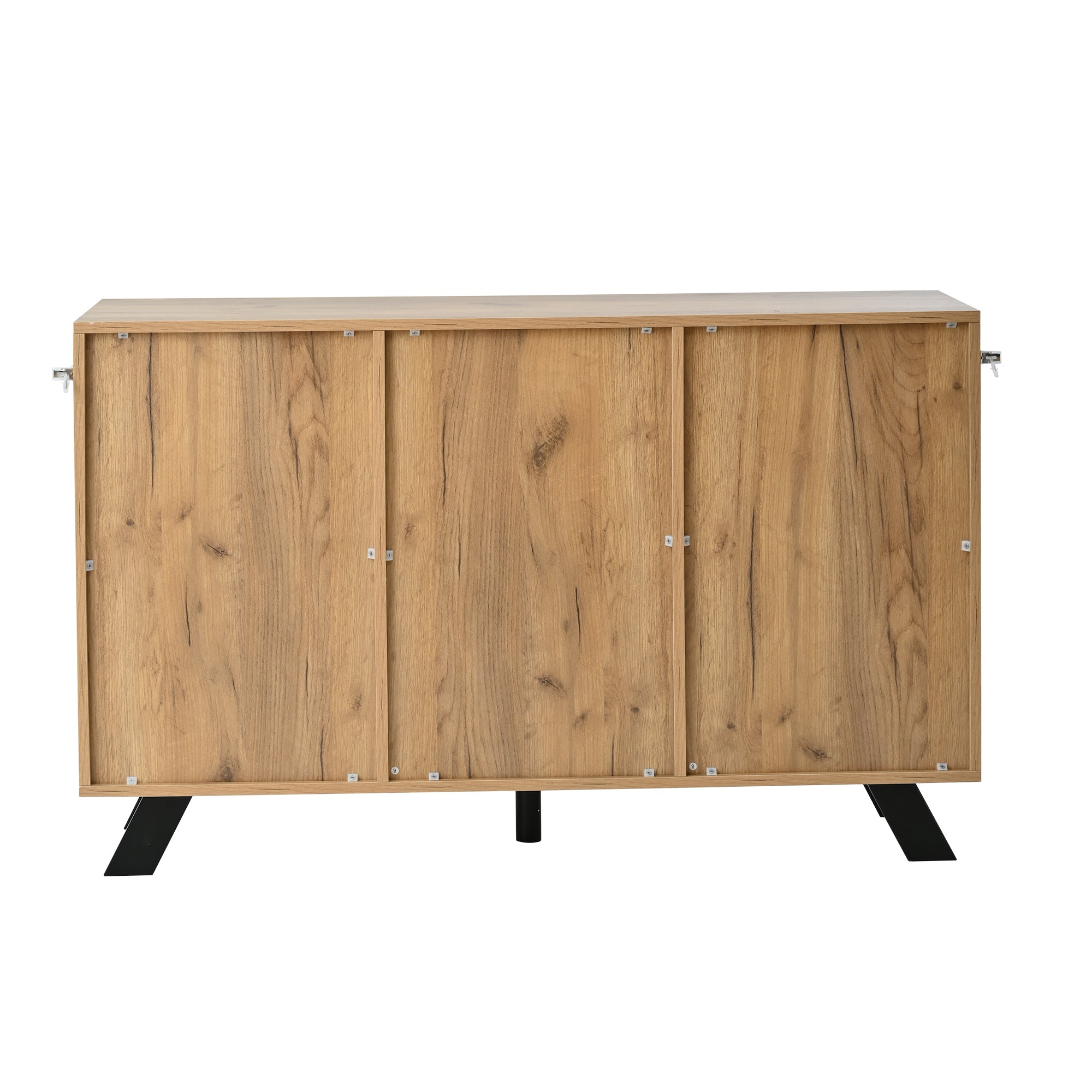 Logidon sideboard 120x38x75cm 4 drawers 2 doors hollow design