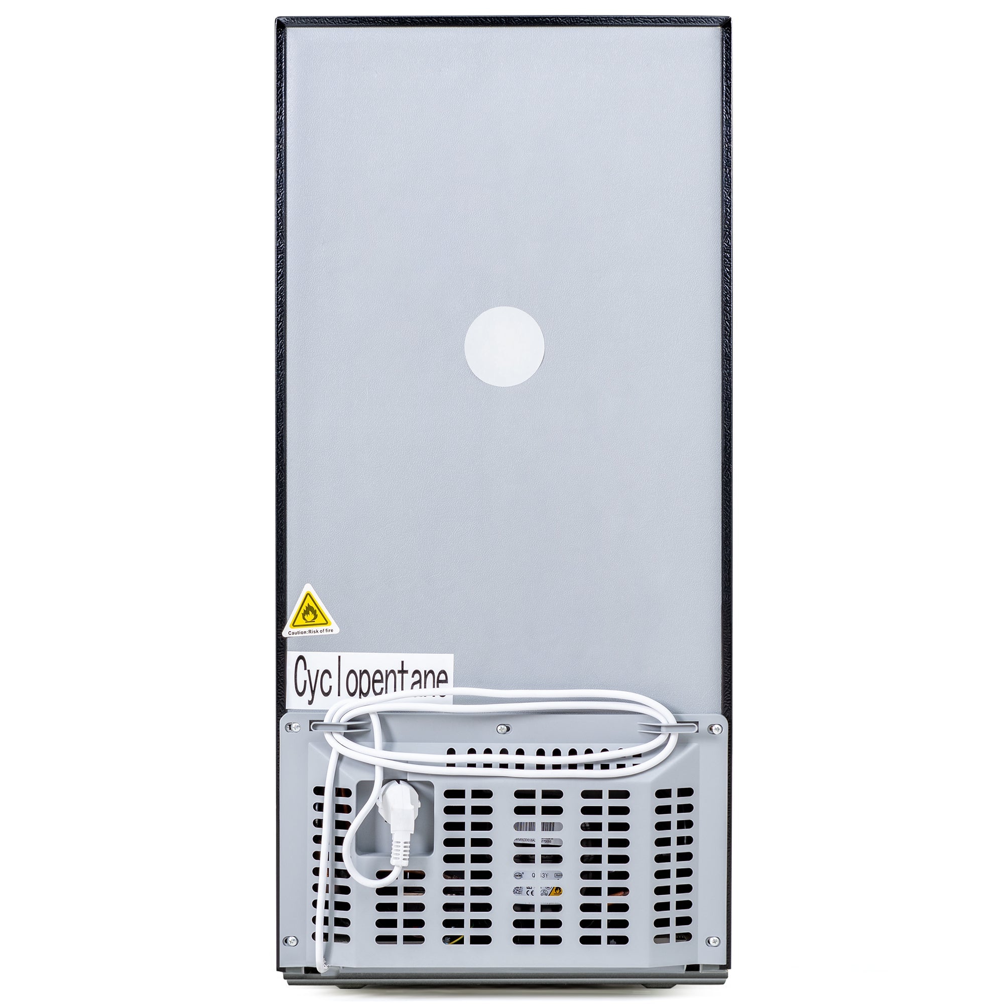 Logidon koel-vriescombinatie dubbele deur 86,8 cm hoog premium zwart
