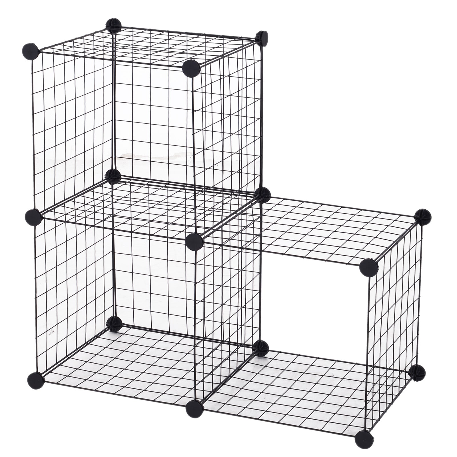 Logidon buitenkast metaalgaas flexibel zwart 106x73x36 cm