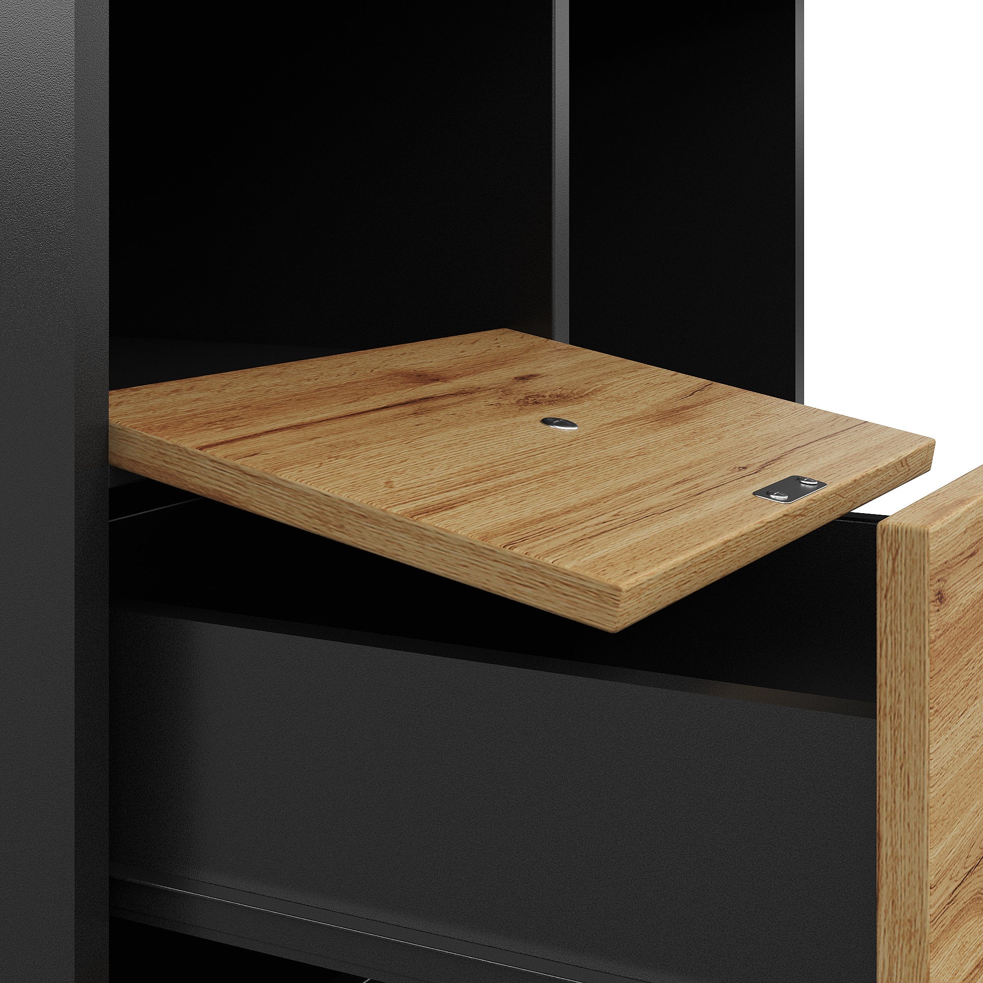 Logidon eettafel telescopisch uitschuifbaar 110-140×80 cm met LED verlichting