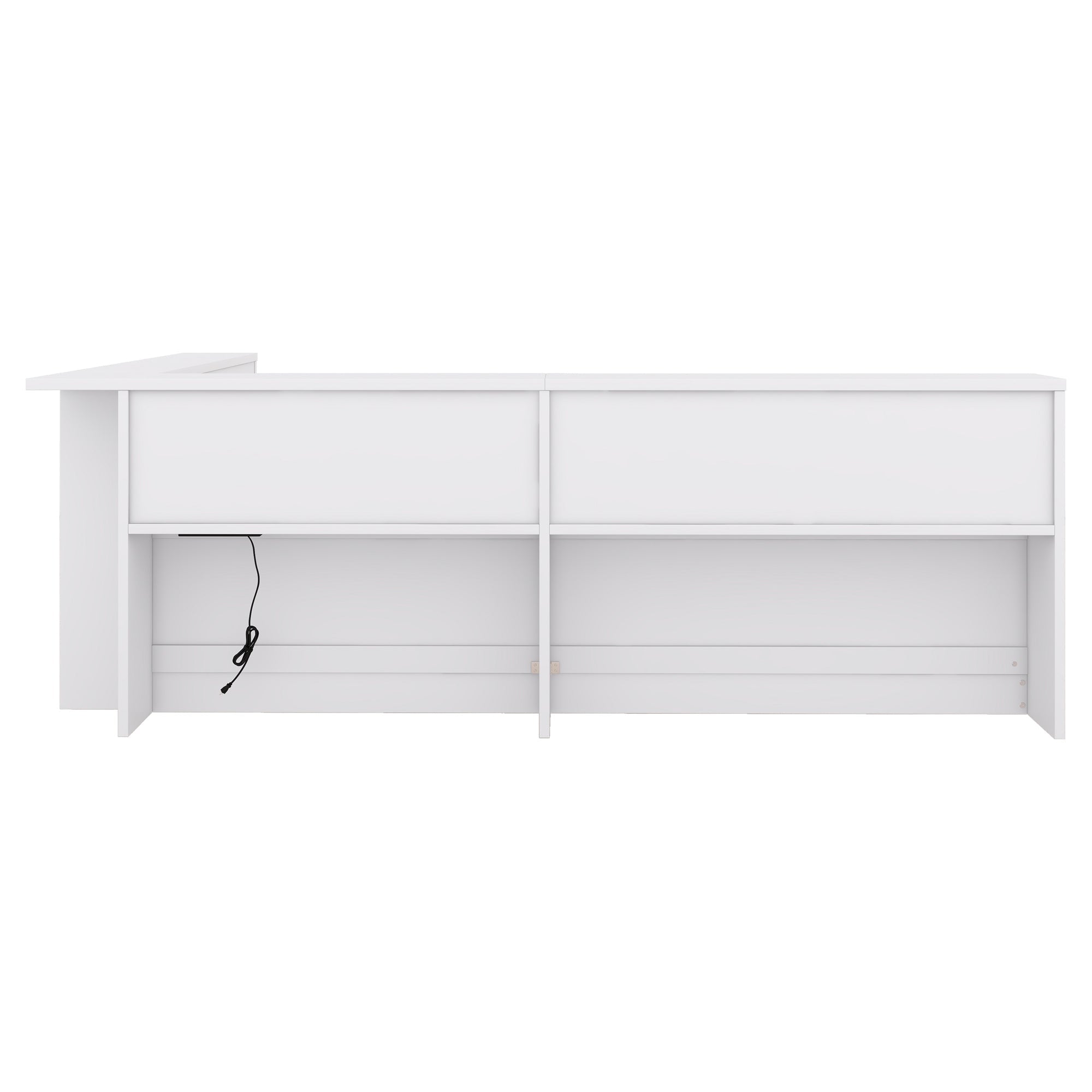 Logidon daybed 90x200 slaapbank lattenbodem stopcontact USB wit