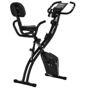 Logidon 2-in-1 fietstrainer opvouwbaar staal zwart