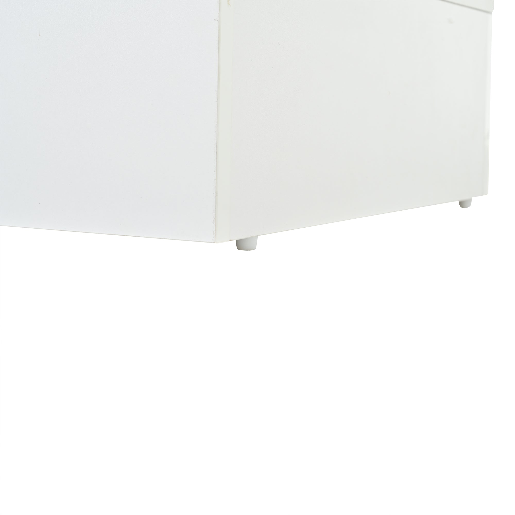 Logidon Salontafel met twee niveaus, witte LED-verlichting
