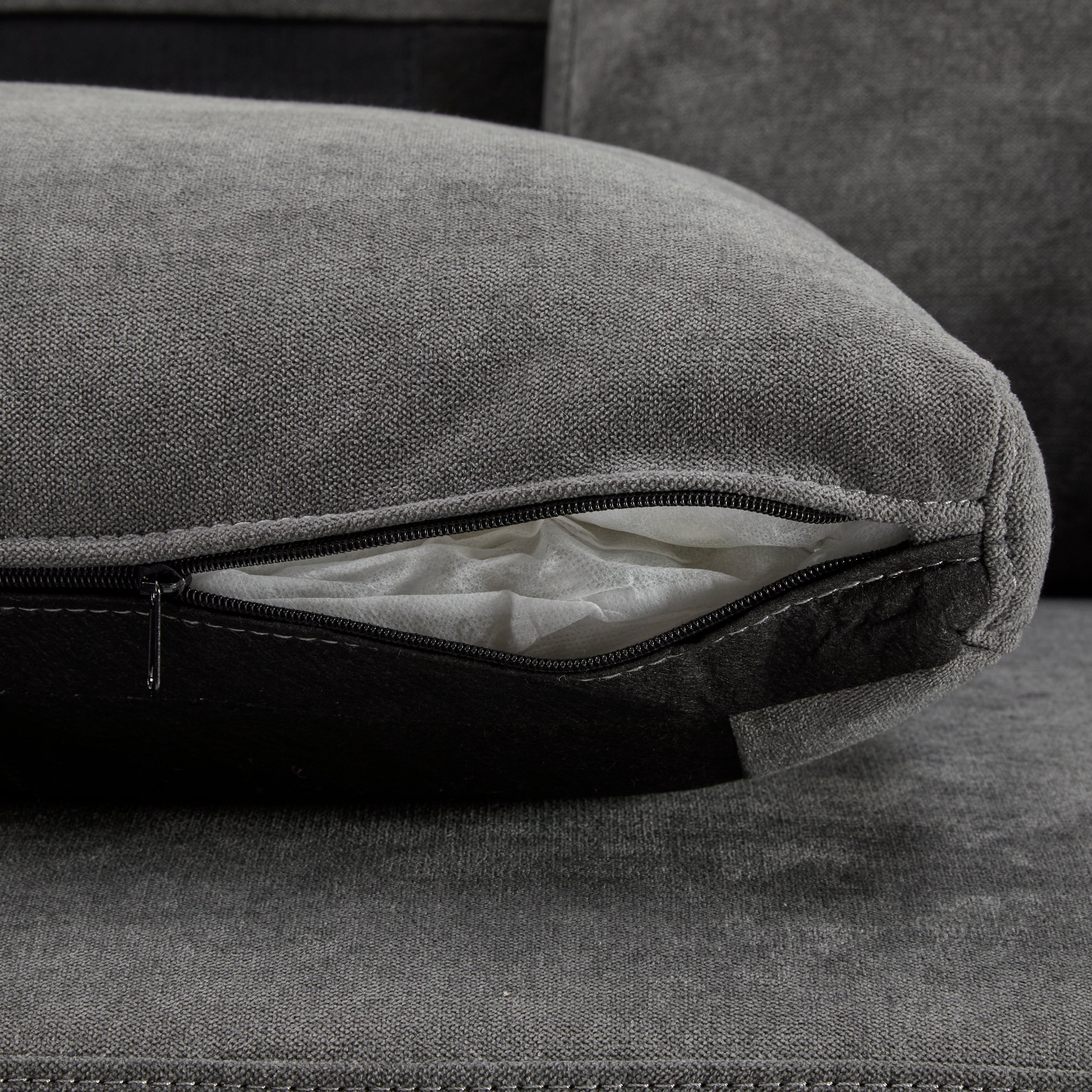 Logidon Corner Sofa Gray Extendable Bed With Bed Box Shelf 214x131