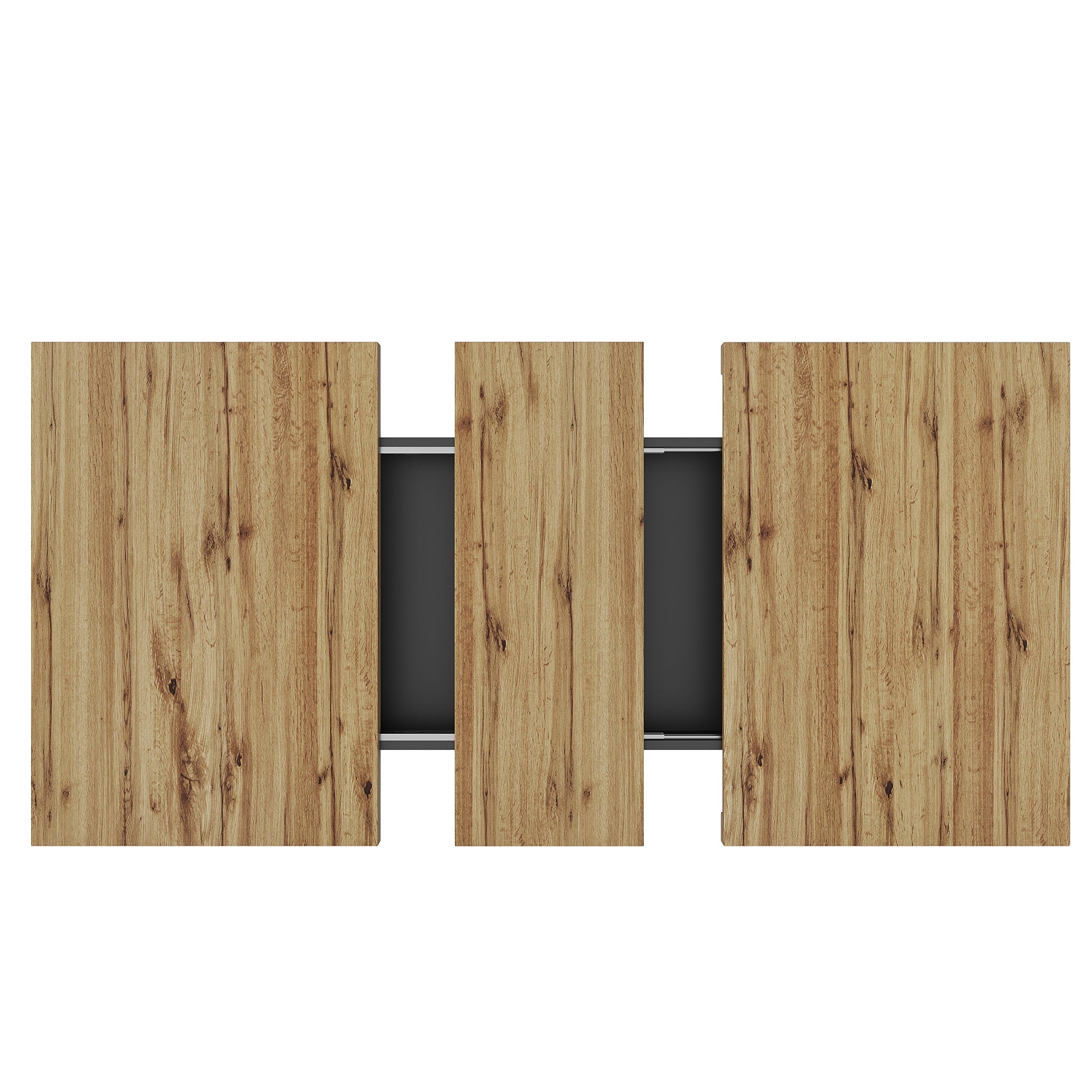 Logidon eettafel telescopisch uitschuifbaar 110-140×80 cm met LED verlichting