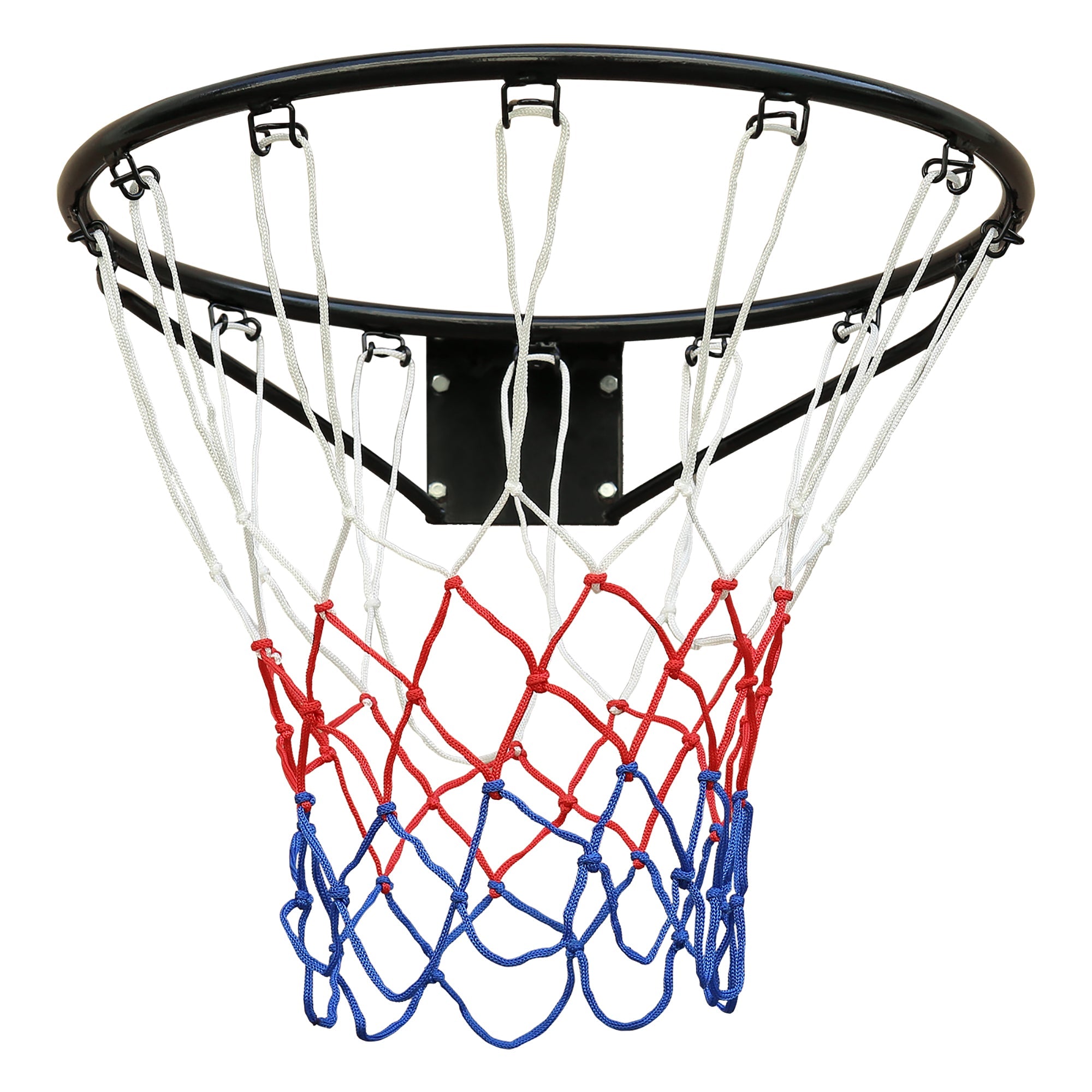 Logidon Premium Zwart Stalen Basketbalring 18 Inch Weerbestendig