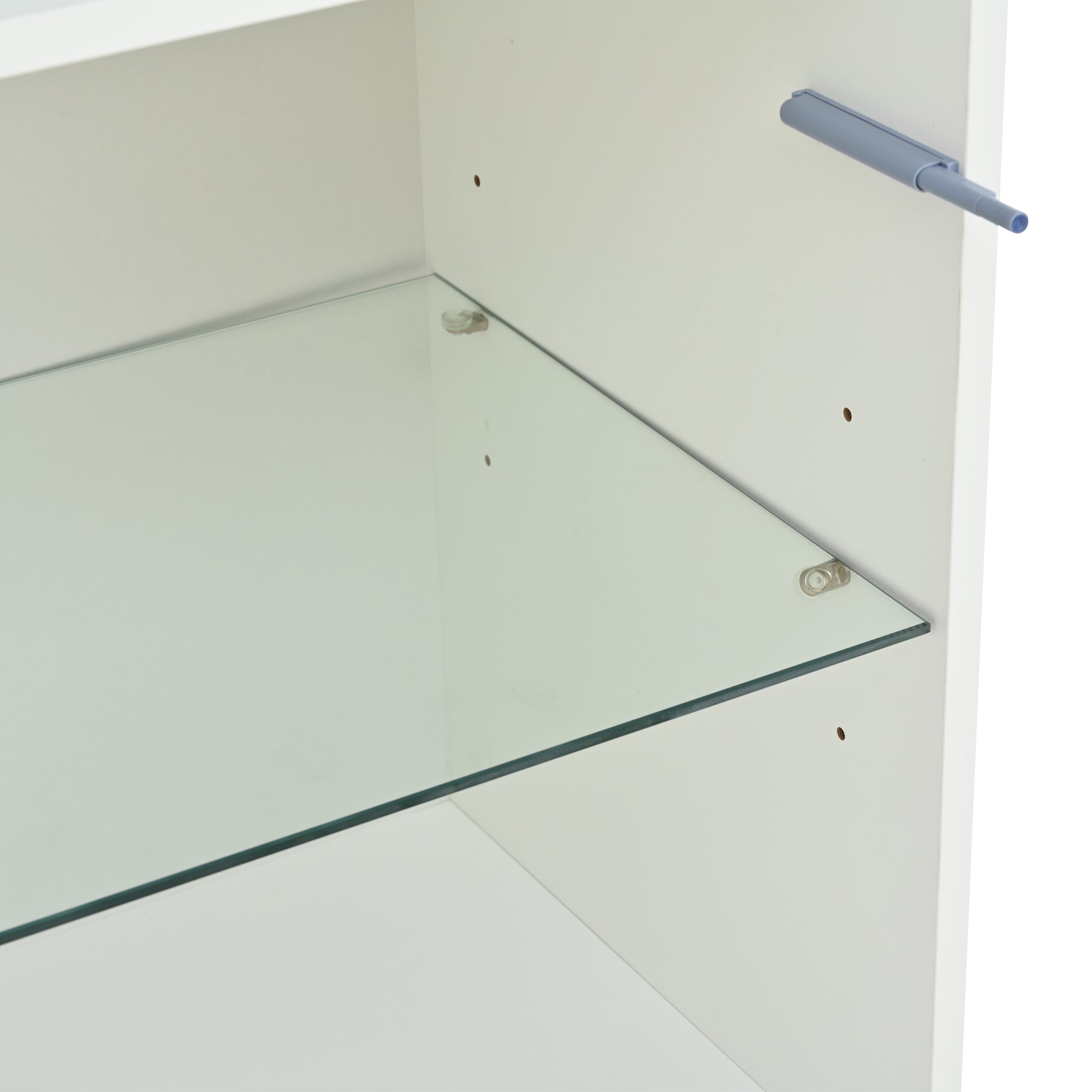 Logidon vitrine 60x40x173 cm wit hoogglans LED verlichting