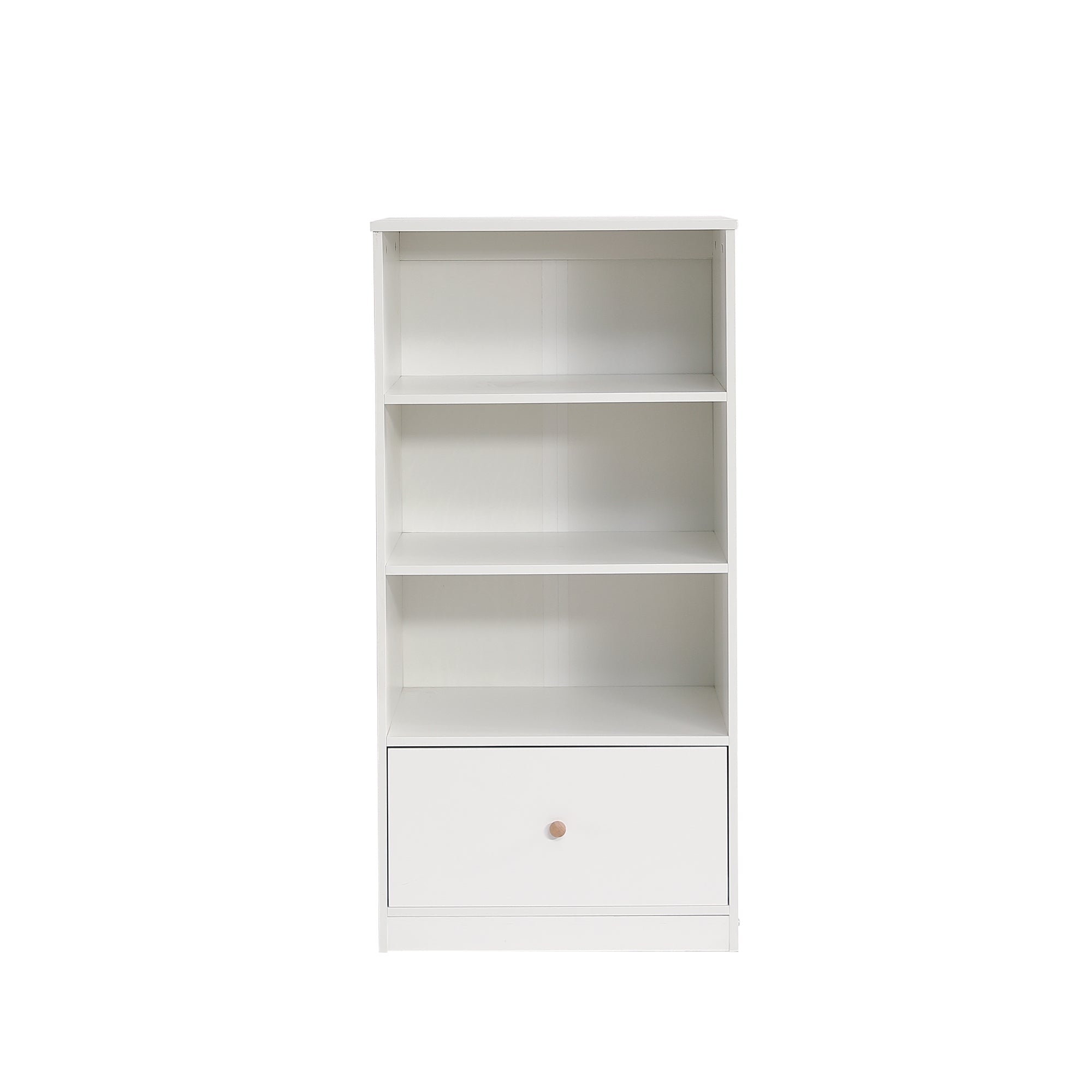 Logidon boekenkast wit 60x50x120 cm met 3 planken en lade
