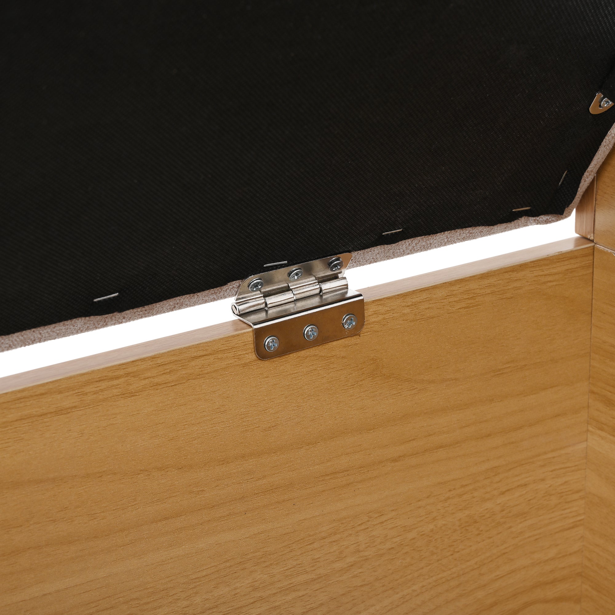 Logidon schoenenbank opbergbank naturel 115 x 40 x 49,5 cm