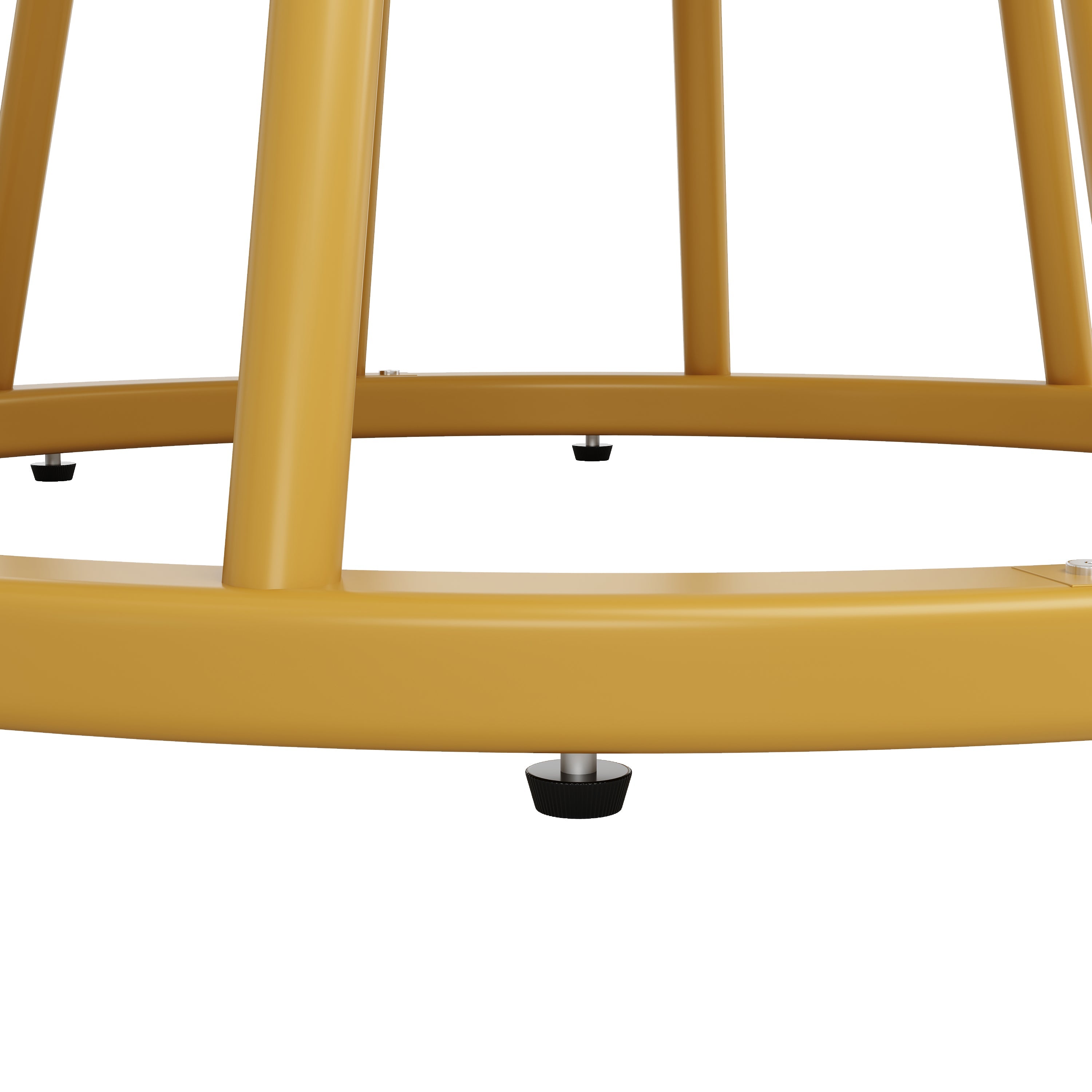 Logidon ronde eettafel 100 cm marmerpatroon gouden metalen poten