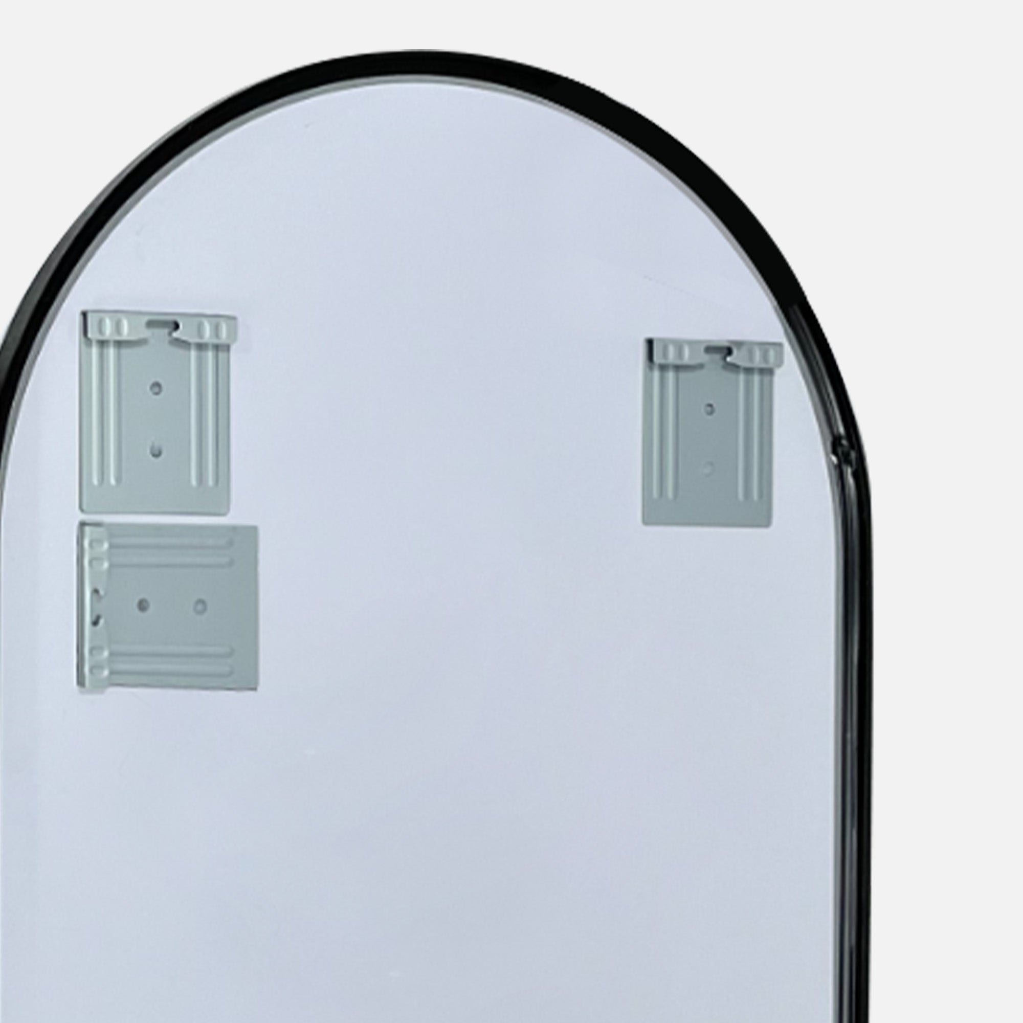 Logidon bathroom mirror 50x80cm oval silver explosion-proof glass