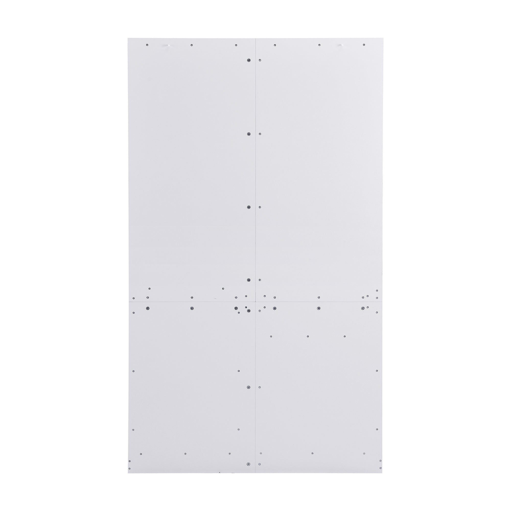 Logidon Kledingkastset Met Spiegel, Haken En Laden Wit 110x38x191 cm