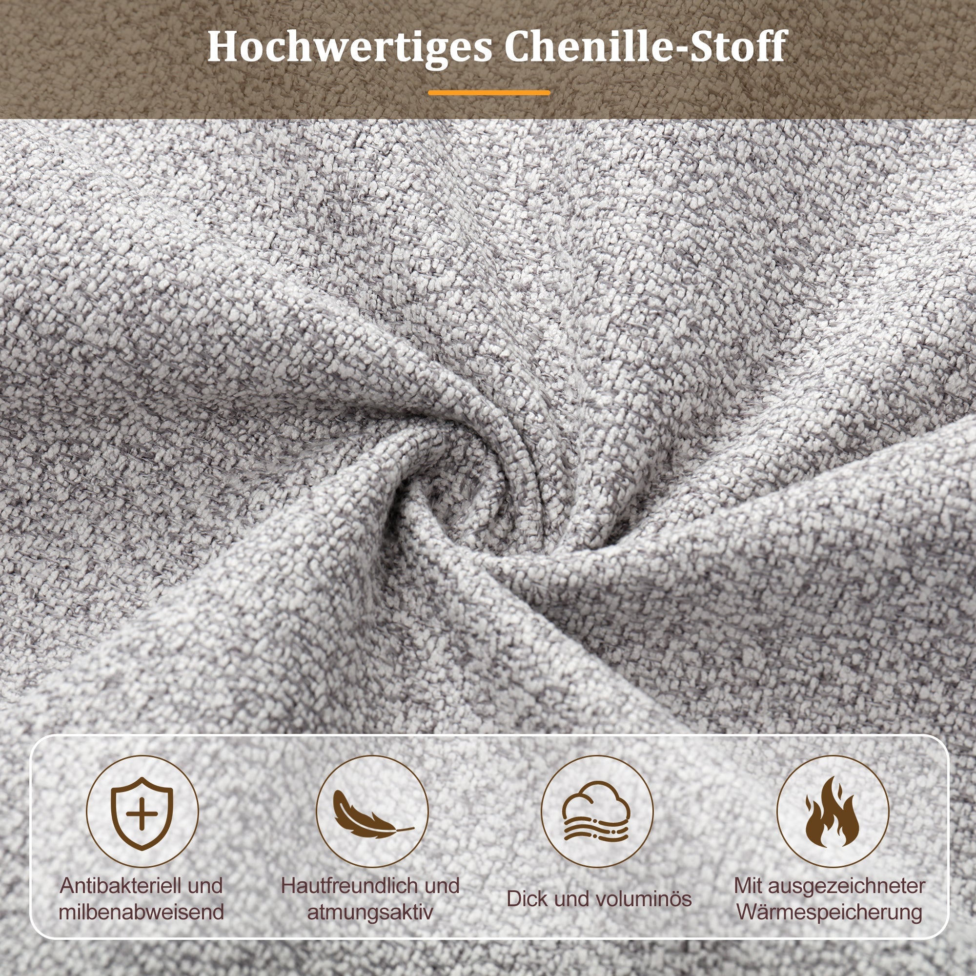 Logidon gestoffeerd bed 90x200 cm functioneel bed grote lade grijze chenille