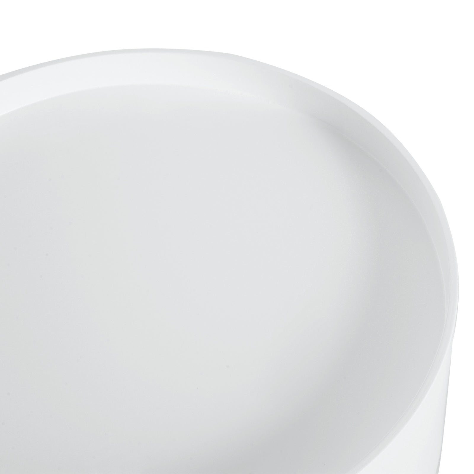 Logidon Ronde Bijzettafel Met Lade Wit 38x38x45 cm Tot 50 kg