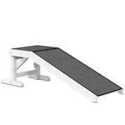 Logidon Huisdierramp 125x40x35 cm Wit Grijs Met Antisliptapijt
